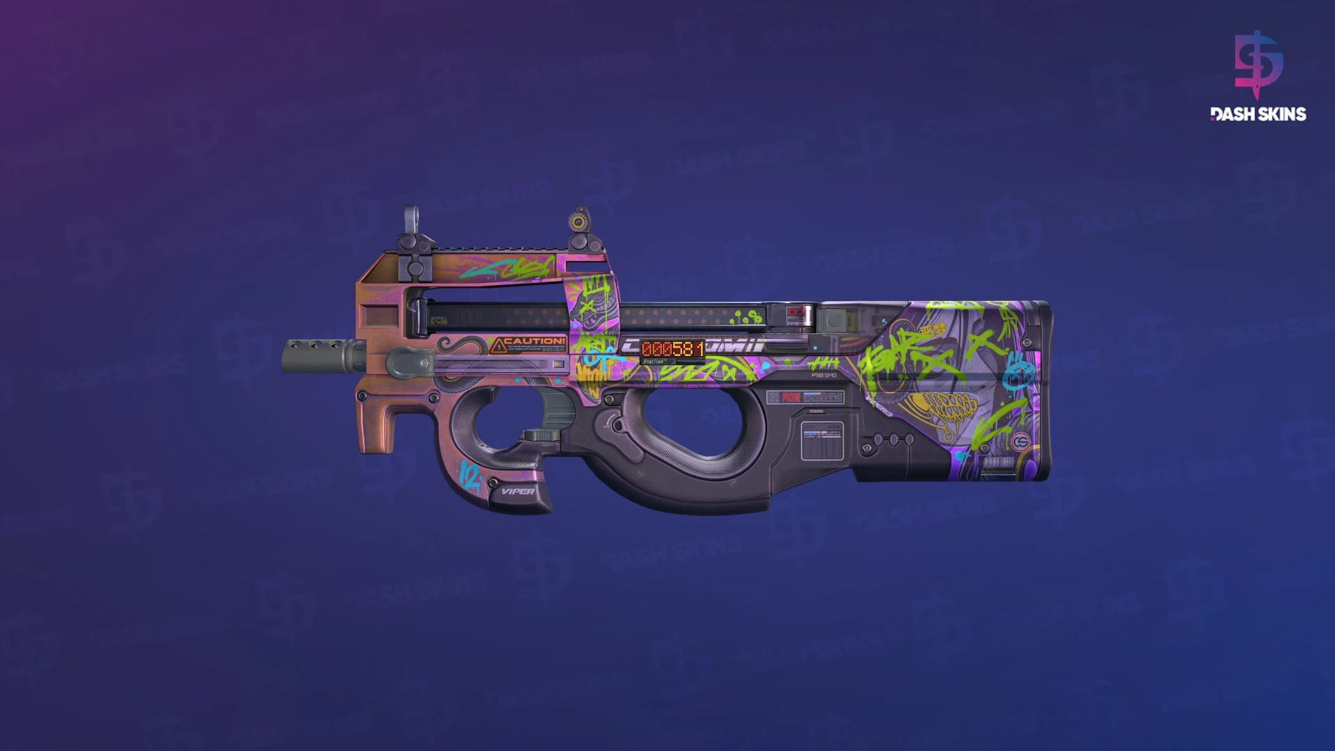 StatTrak™ P90 | Neoqueen (Field-Tested) Screenshot Playside