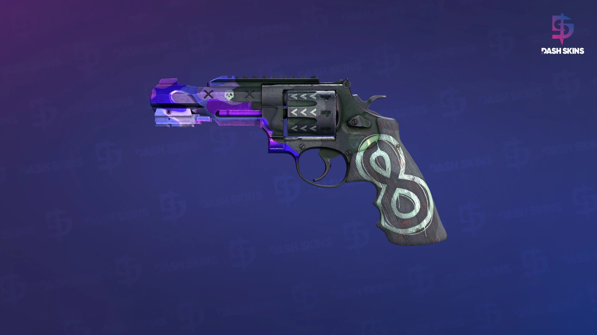 R8 Revolver | Crazy 8 (Field-Tested) Screenshot Playside