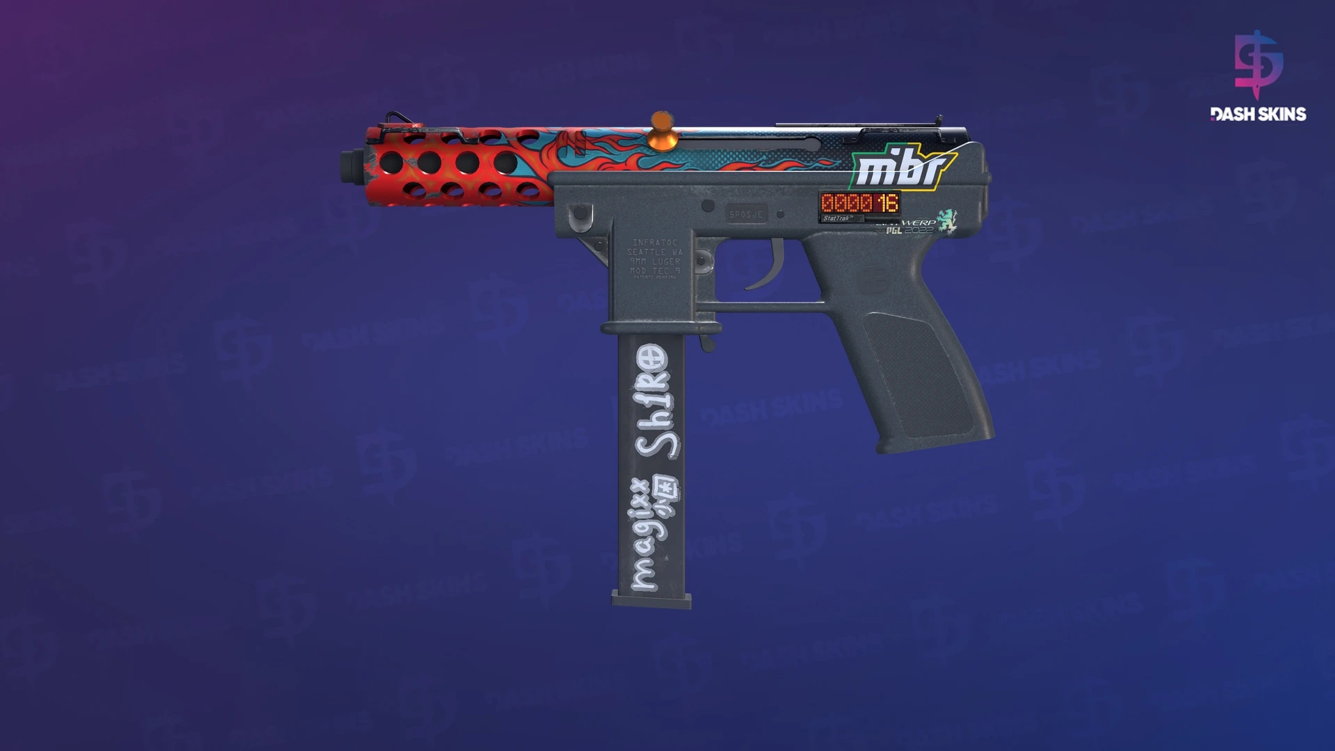 StatTrak™ Tec-9 | Re-Entry (Factory New) Screenshot Playside