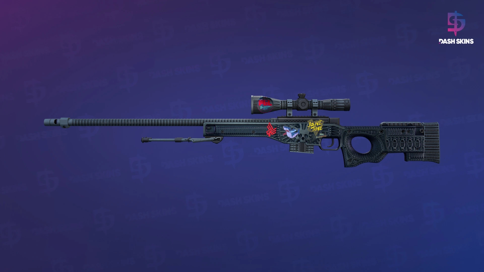AWP | Exoskeleton (Minimal Wear) Screenshot Playside