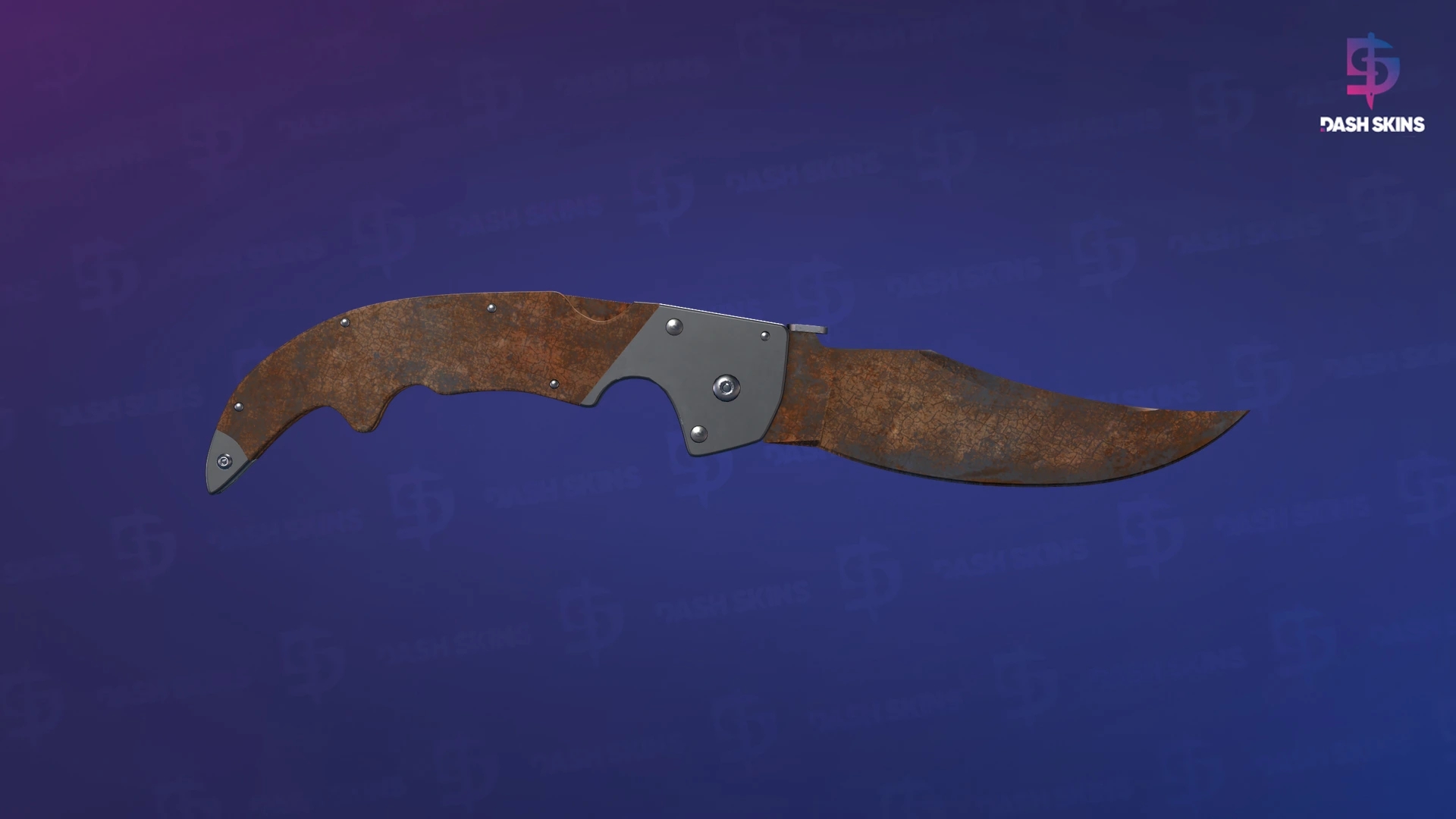 ★ Falchion Knife | Rust Coat (Battle-Scarred) Screenshot Playside