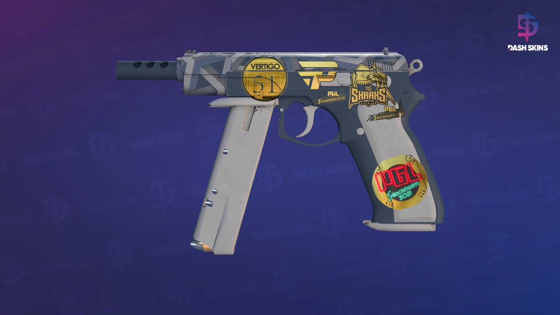 Souvenir CZ75-Auto | Framework (Minimal Wear) Screenshot Playside