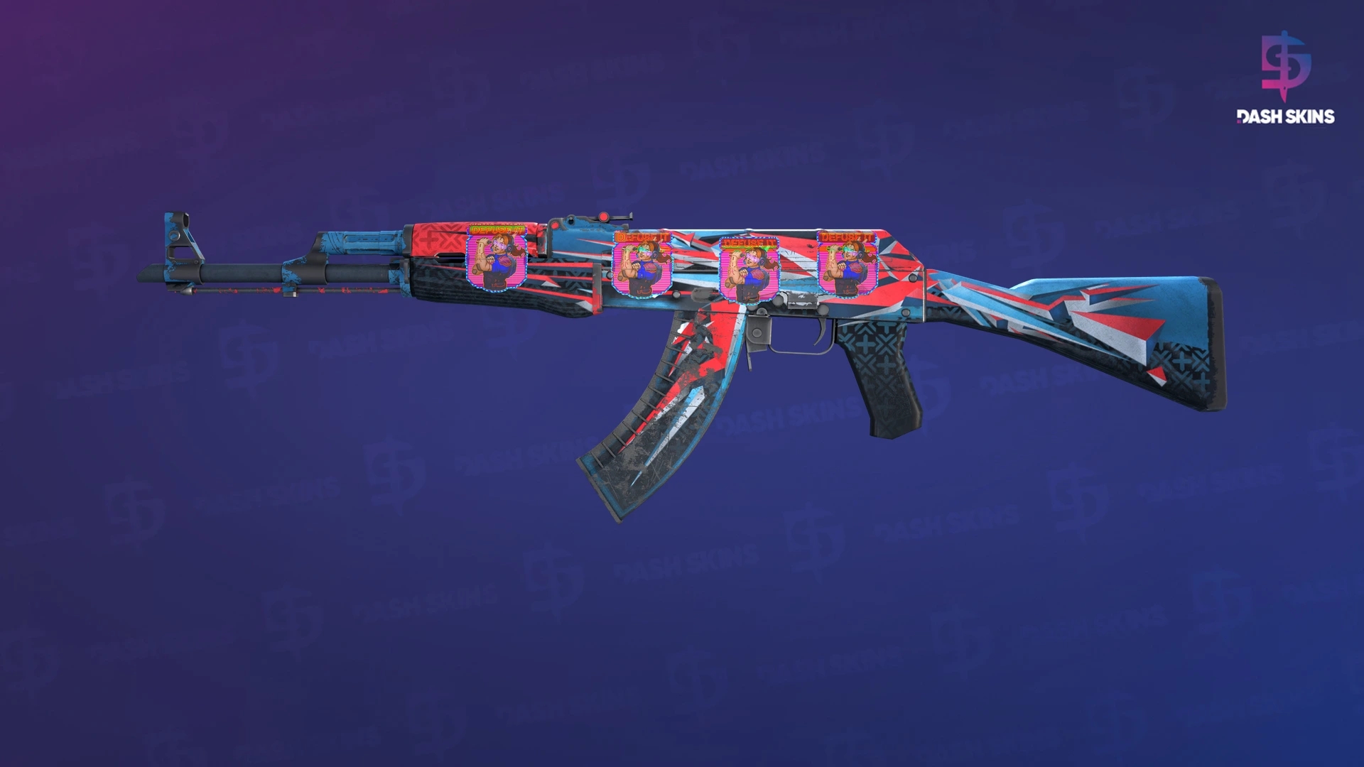 AK-47 | Point Disarray (Field-Tested) Screenshot Playside