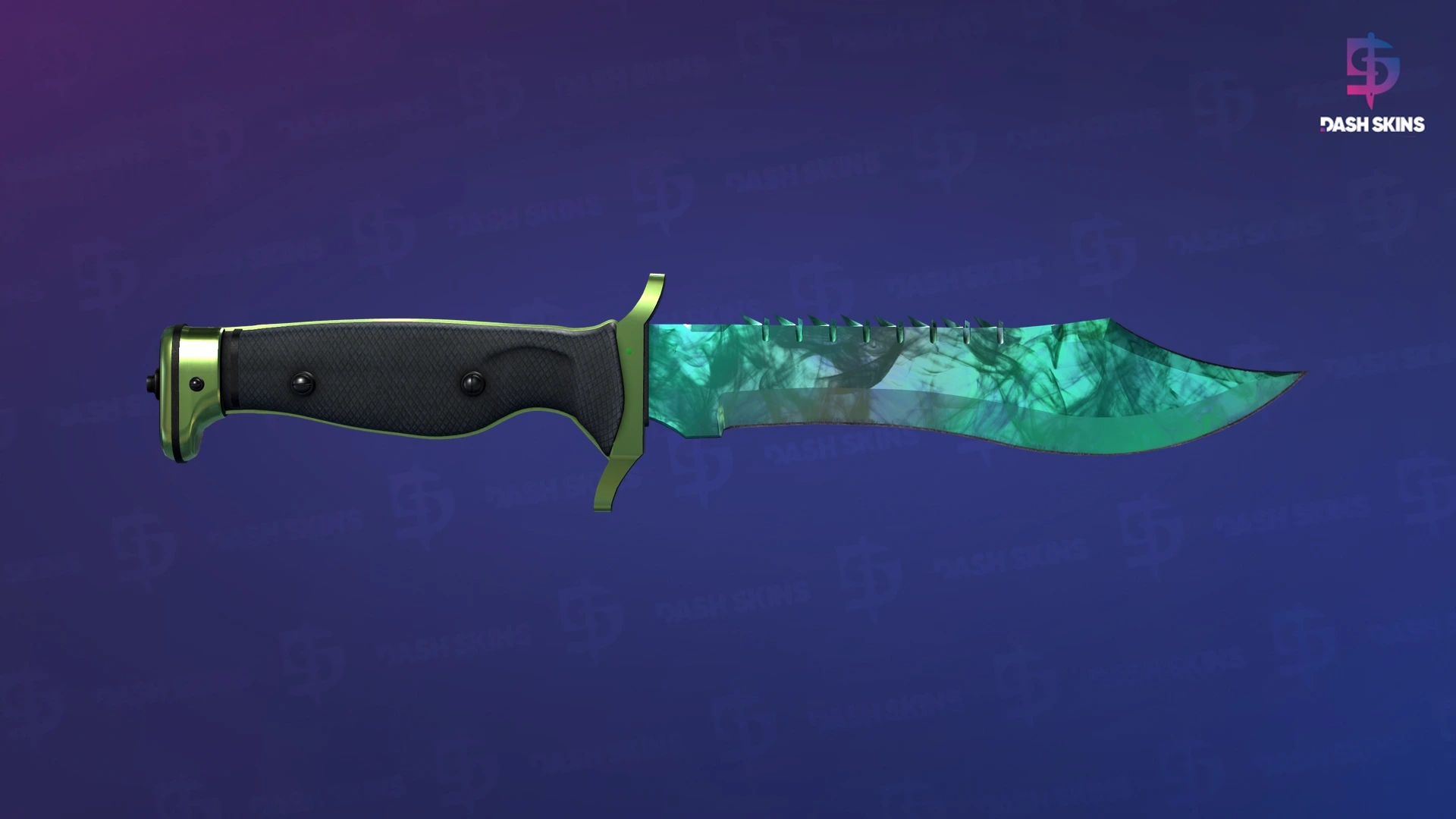 ★ Bowie Knife | Gamma Doppler (Factory New) - Phase 2 Screenshot Playside