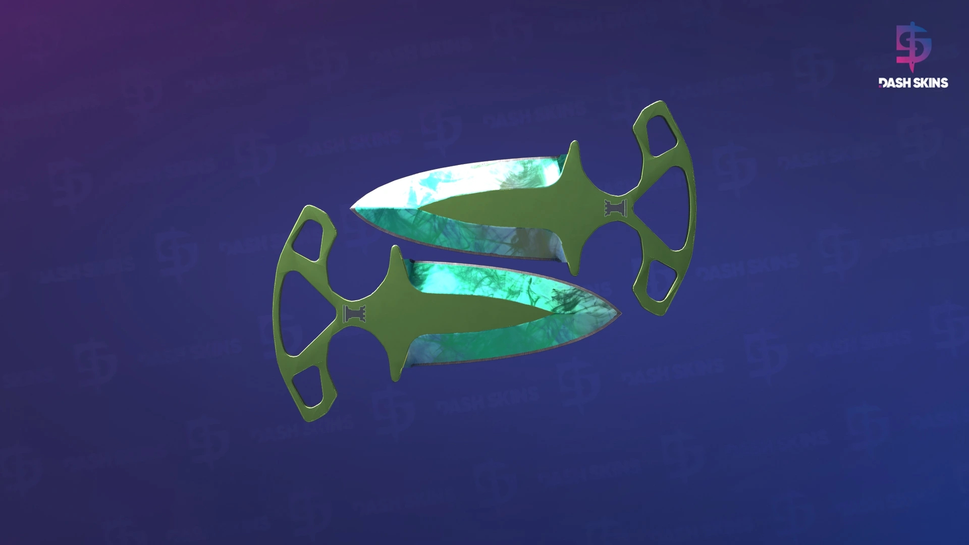 ★ Shadow Daggers | Gamma Doppler (Factory New) - Phase 2 Screenshot Playside
