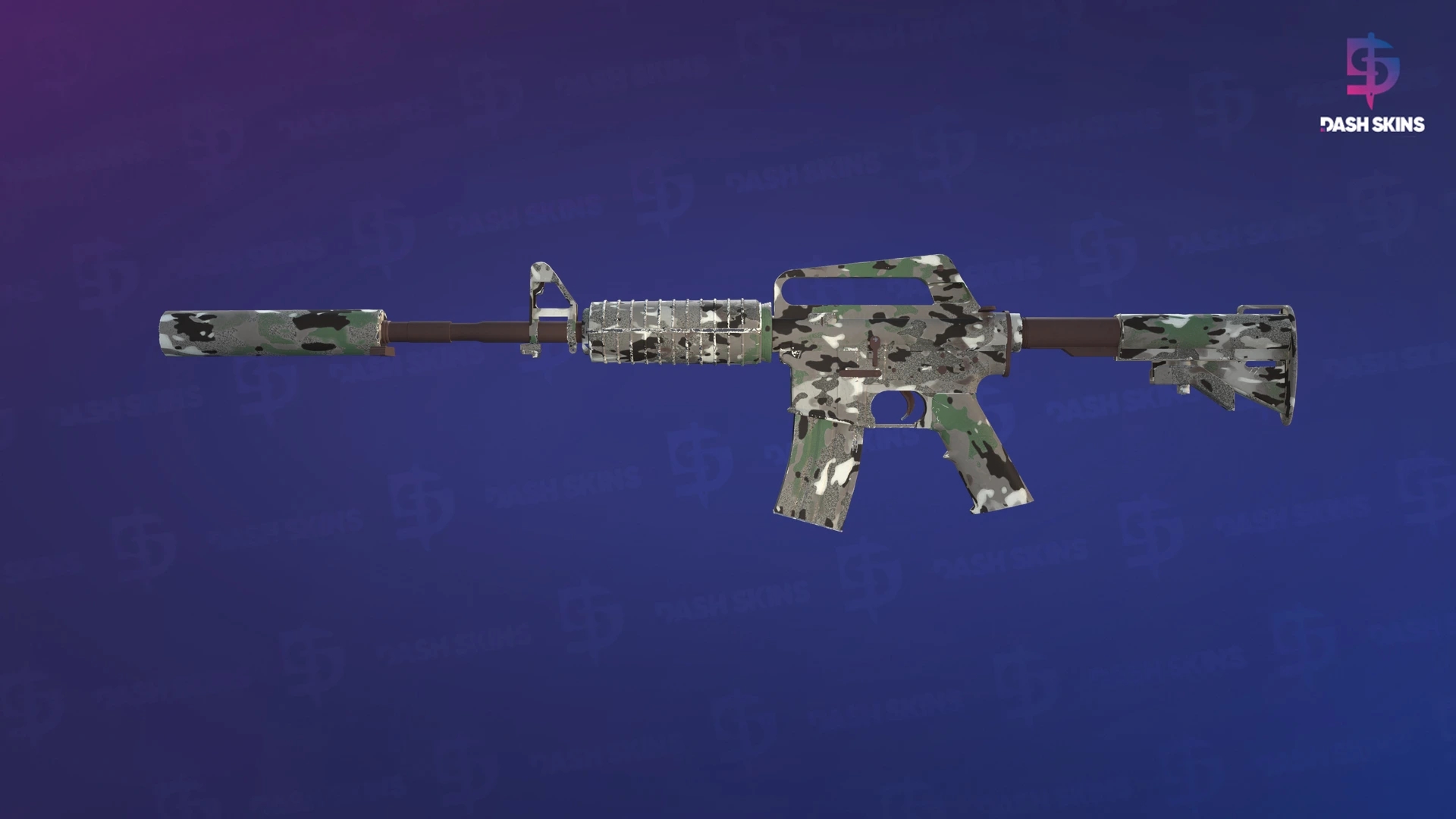 M4A1-S | VariCamo (Minimal Wear) Screenshot Playside