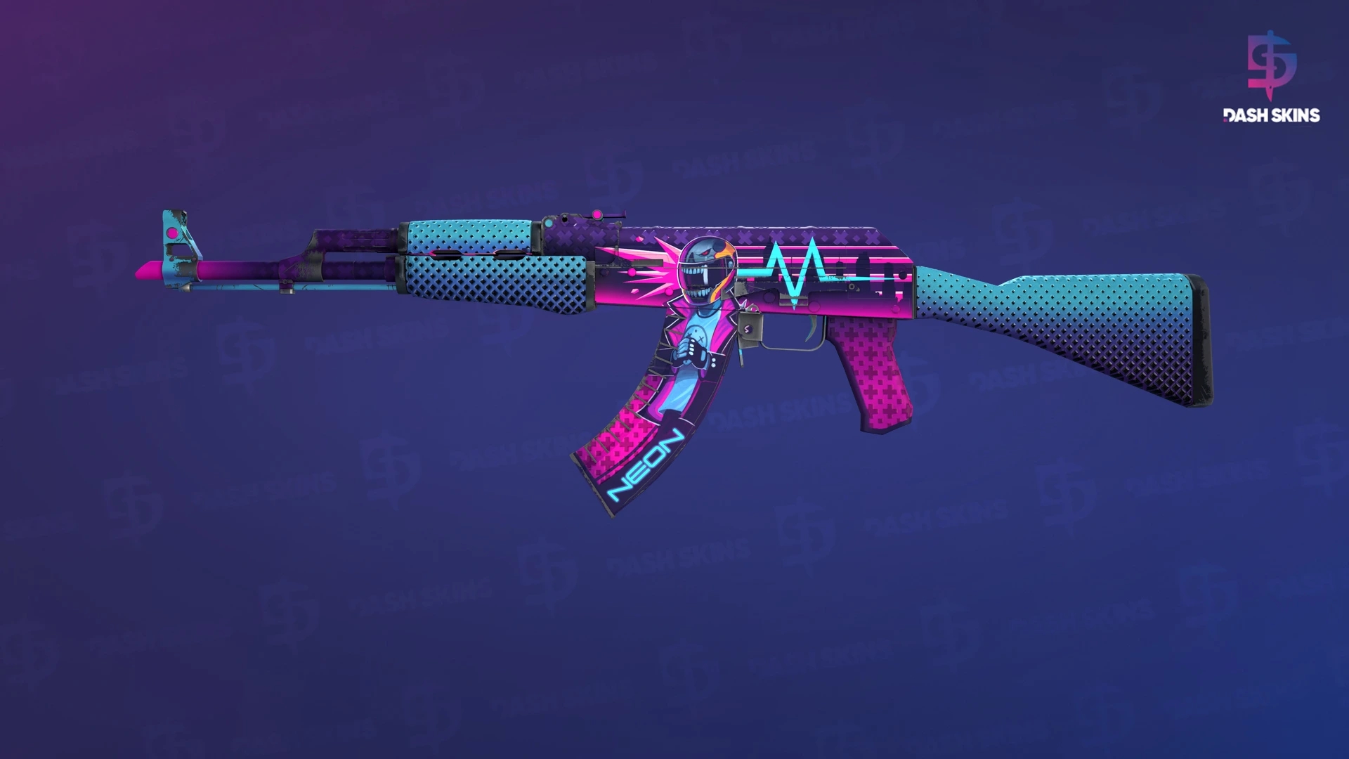 AK-47 | Neon Rider (Field-Tested) Screenshot Playside