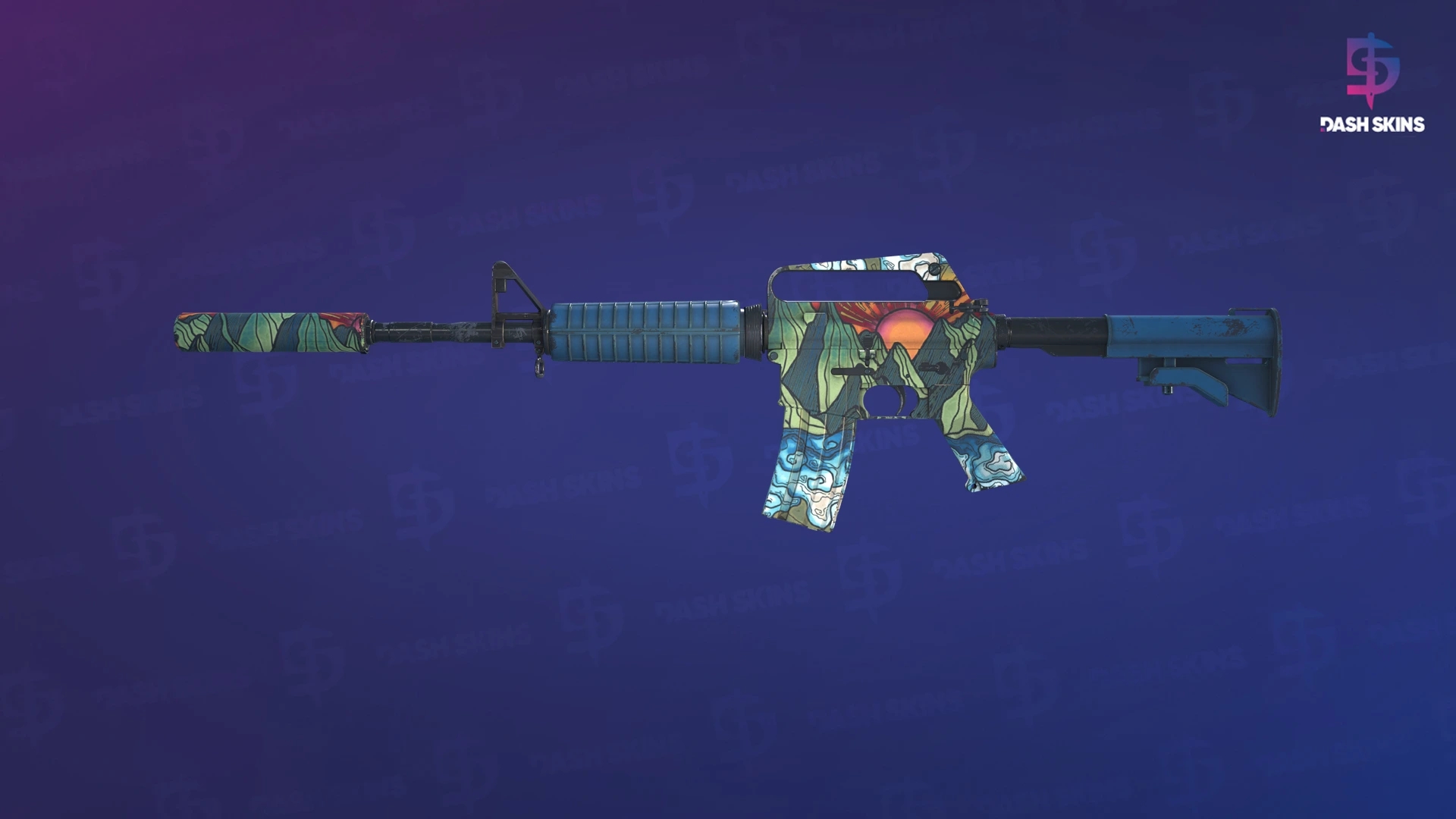 M4A1-S | Solitude (Field-Tested) Screenshot Playside