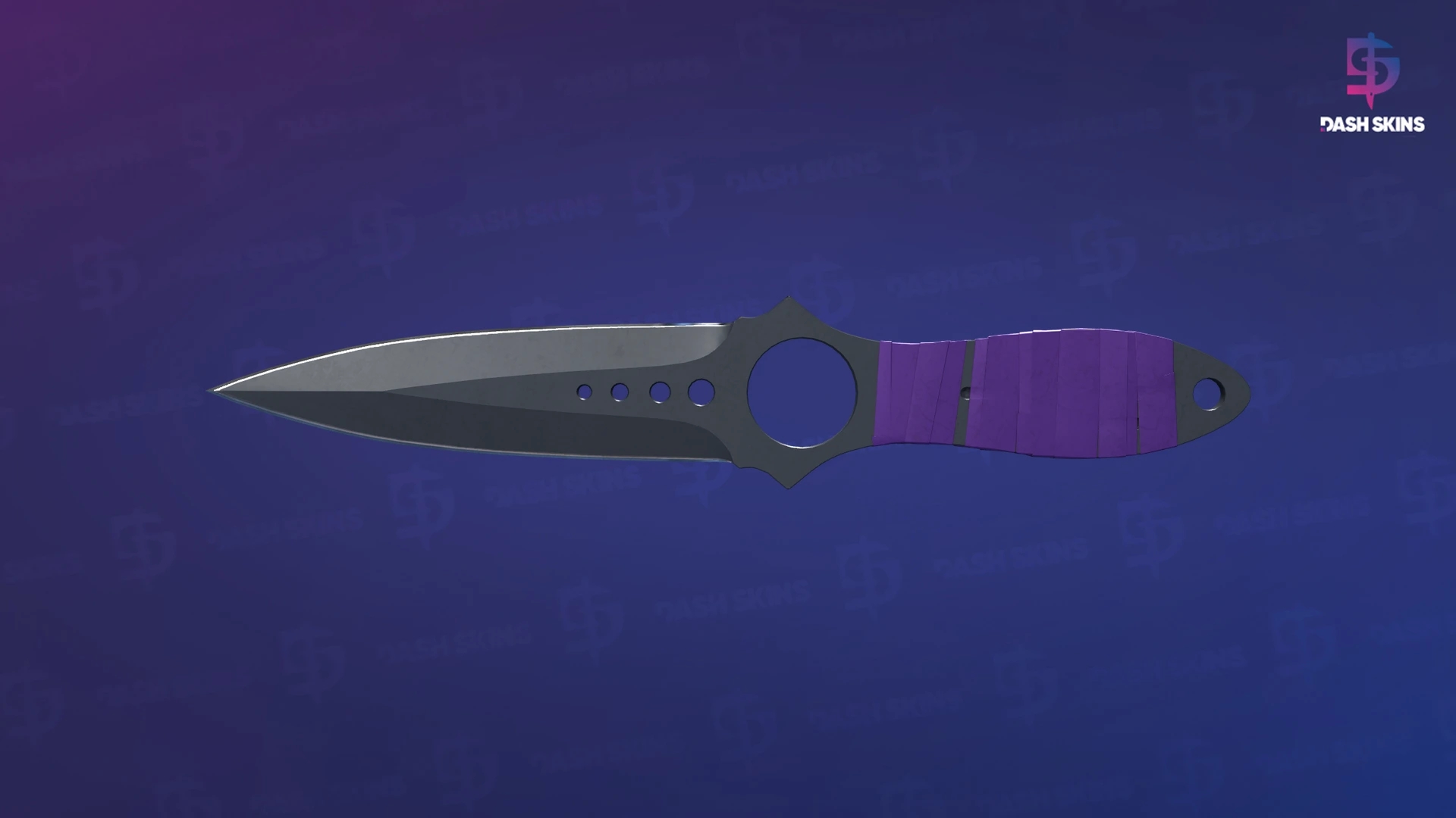 ★ Skeleton Knife | Ultraviolet (Field-Tested) Screenshot Playside