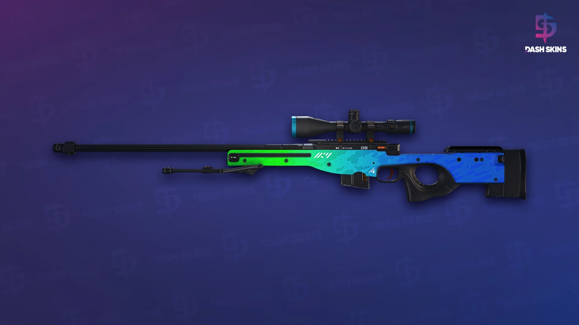 AWP | Ice Coaled (Minimal Wear) Screenshot Playside