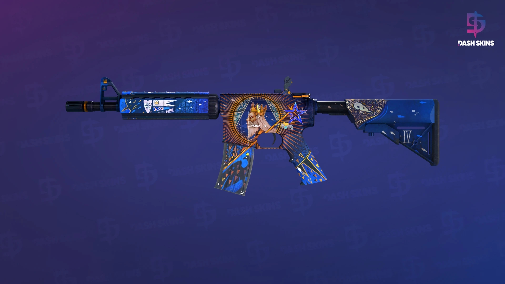 M4A4 | The Emperor (Field-Tested) Screenshot Playside