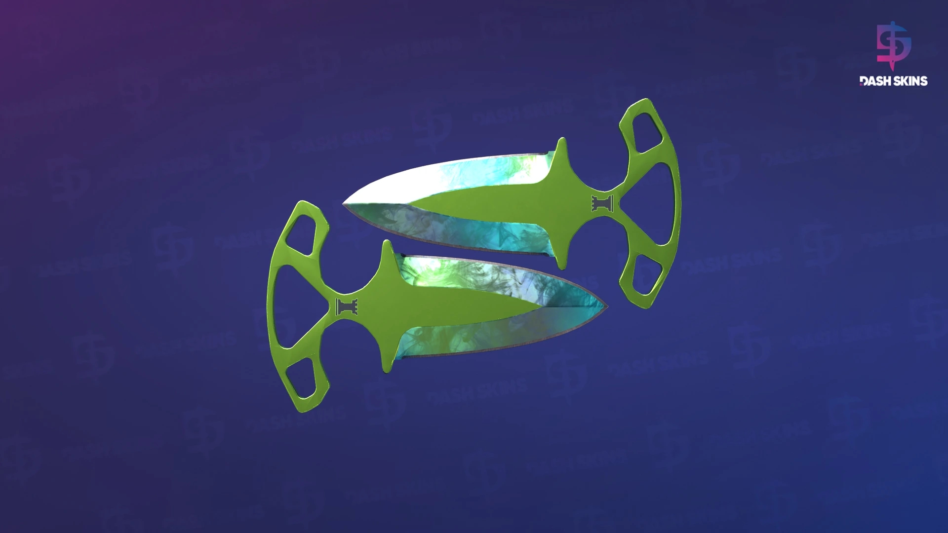 ★ Shadow Daggers | Gamma Doppler (Factory New) - Phase 4 Screenshot Playside