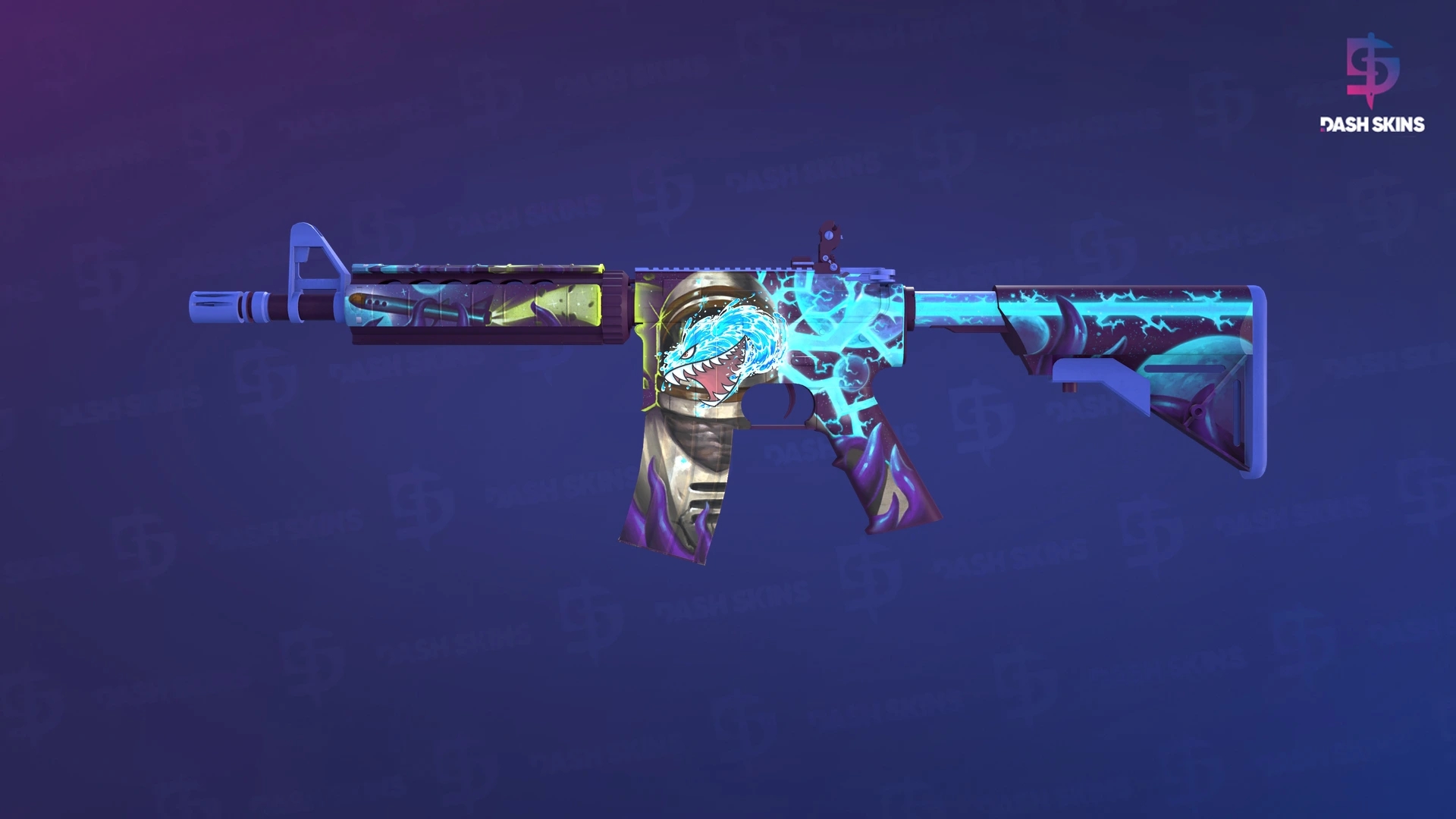 M4A4 | Desolate Space (Field-Tested) Screenshot Playside
