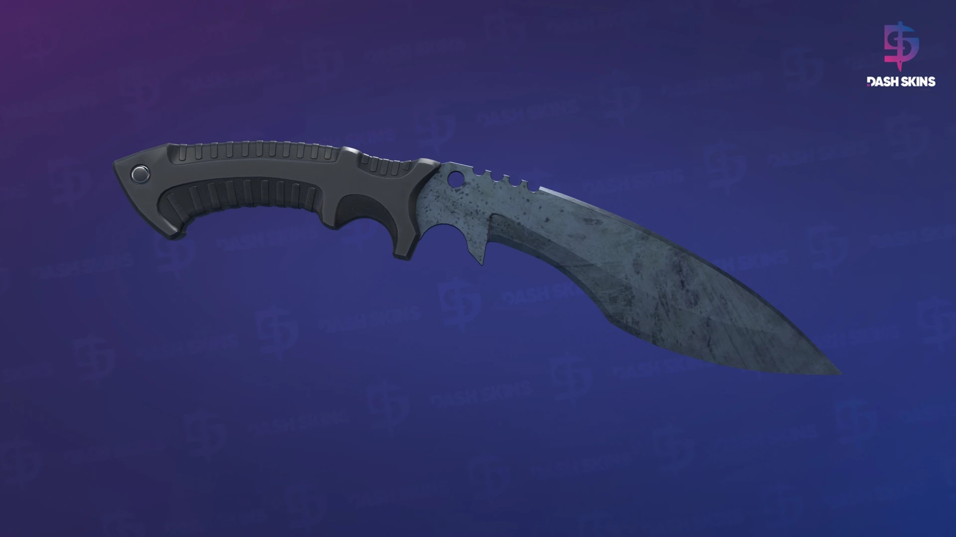 ★ Kukri Knife | Blue Steel (Minimal Wear) Screenshot Playside
