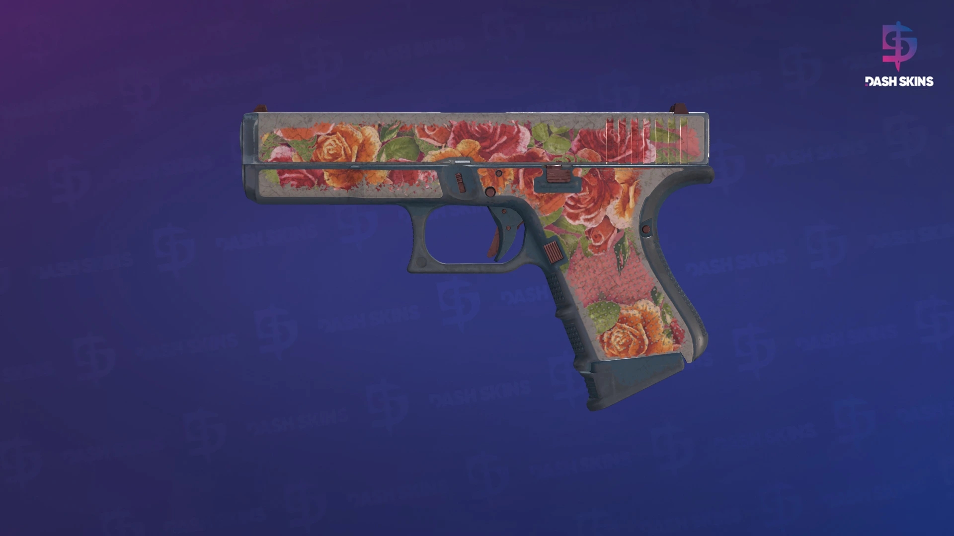 Glock-18 | Coral Bloom (Battle-Scarred) Screenshot Playside