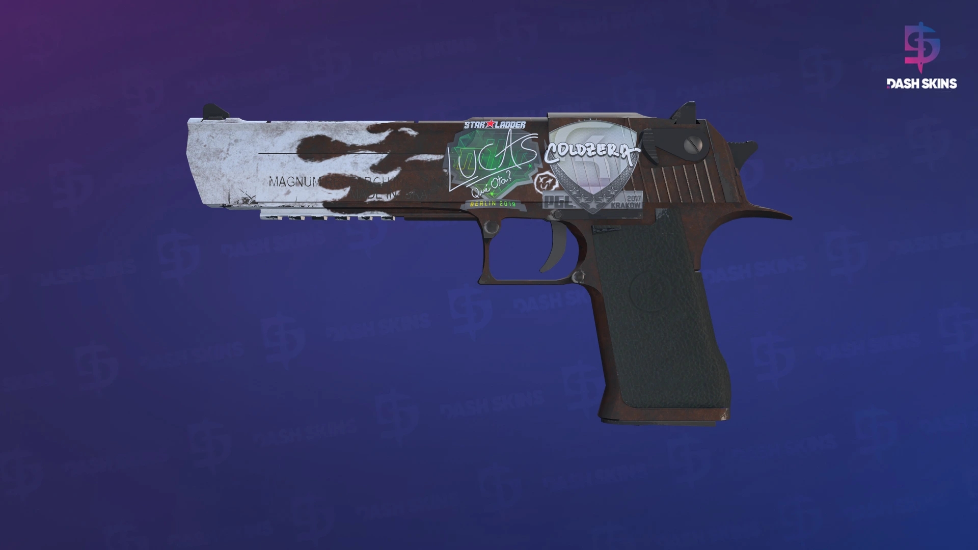 Desert Eagle | Oxide Blaze (Minimal Wear) Screenshot Playside