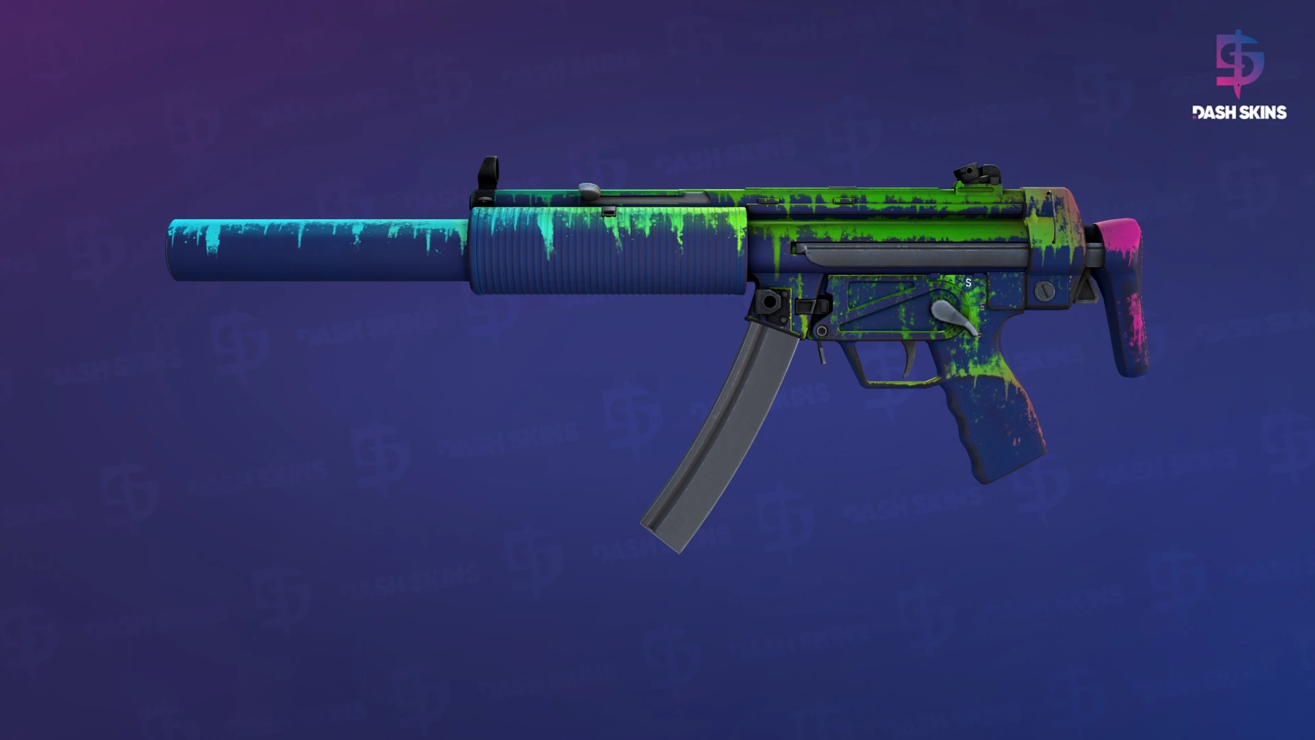 MP5-SD | Phosphor (Factory New) Screenshot Playside