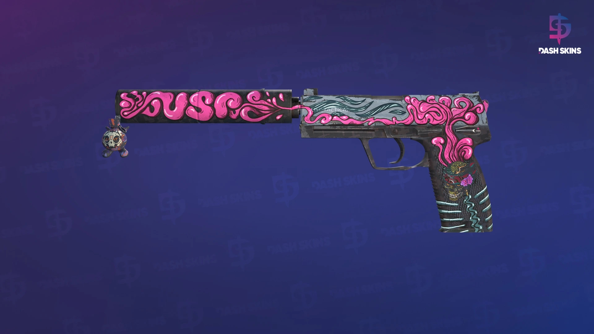 USP-S | Cortex (Well-Worn) Screenshot Playside