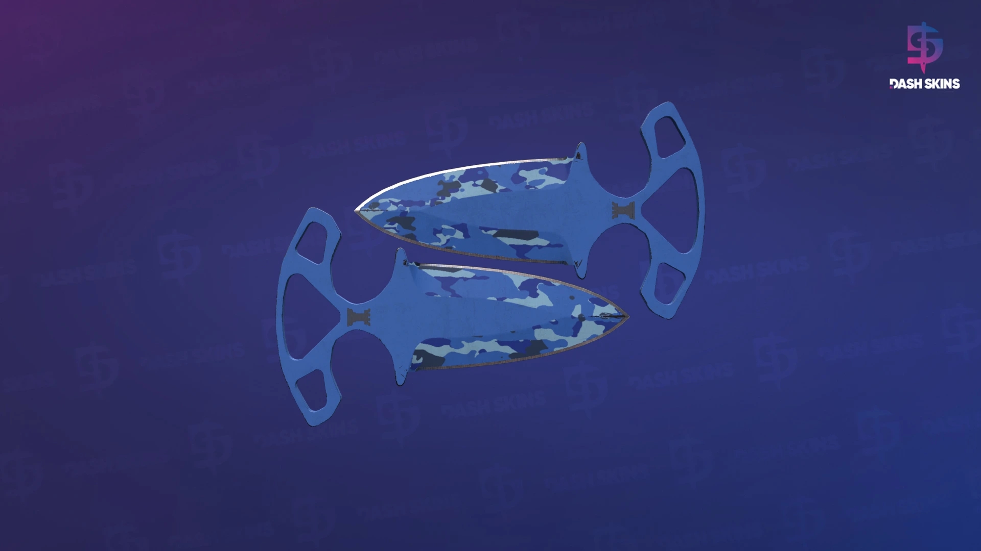 ★ Shadow Daggers | Bright Water (Field-Tested) Screenshot Playside