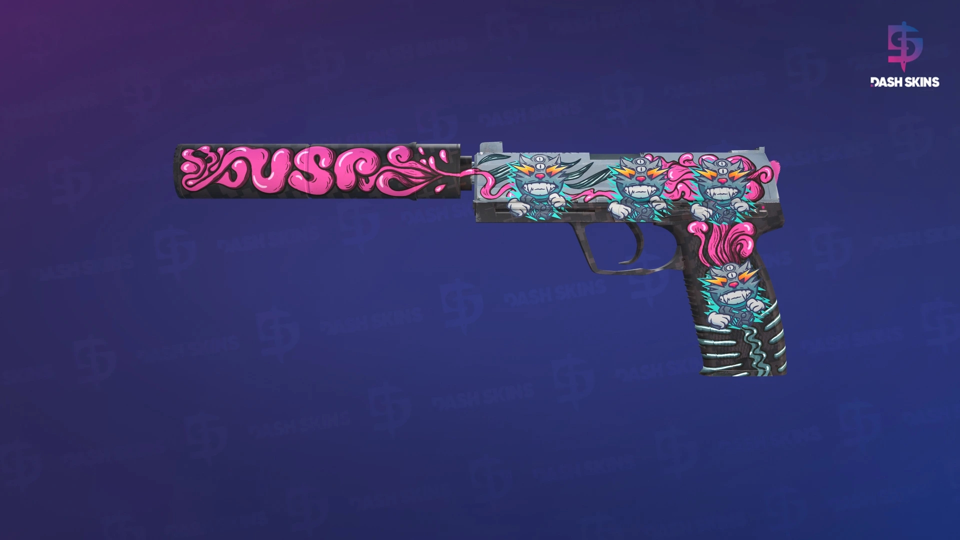 USP-S | Cortex (Minimal Wear) Screenshot Playside