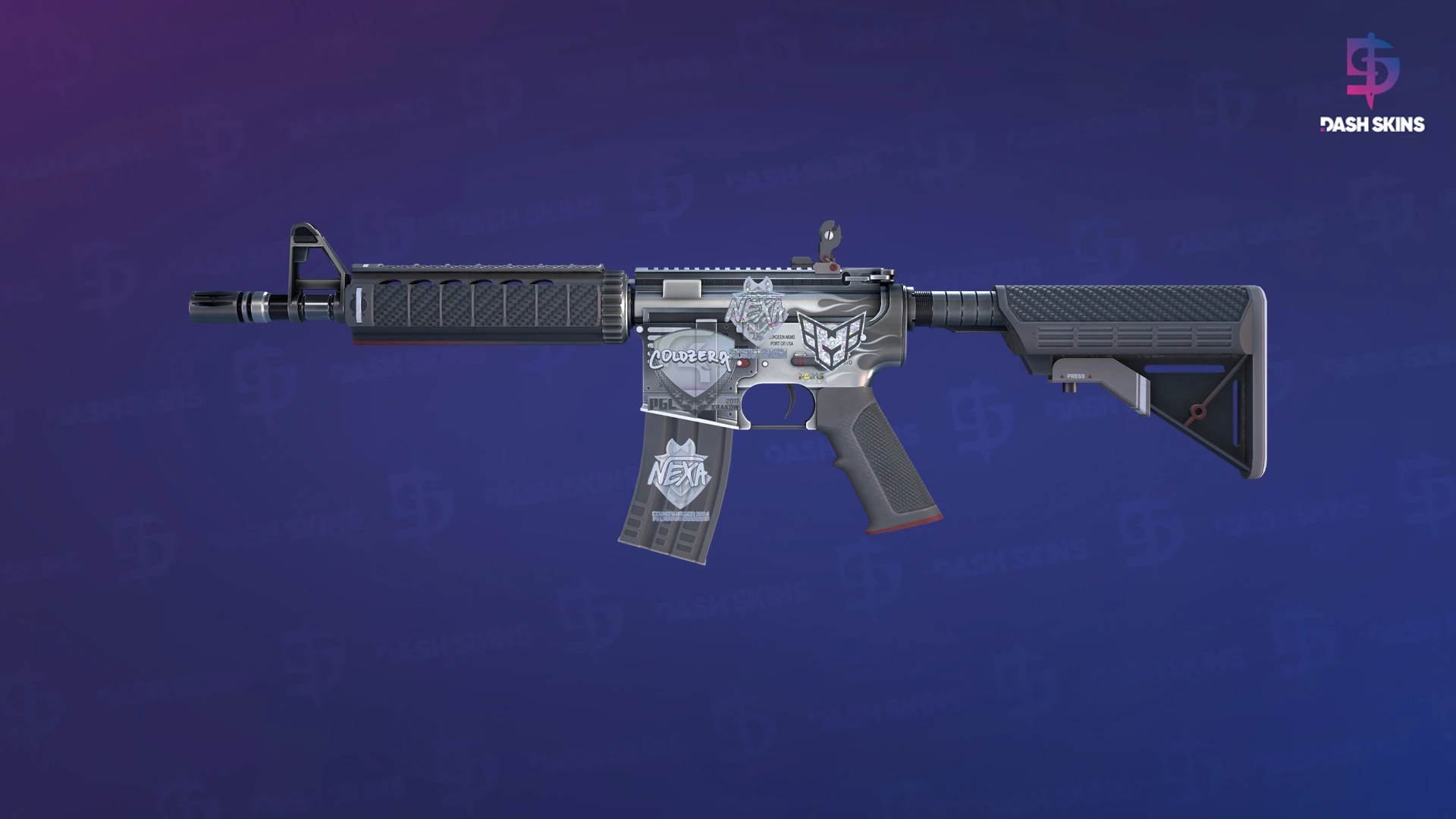 M4A4 | Magnesium (Minimal Wear) Screenshot Playside