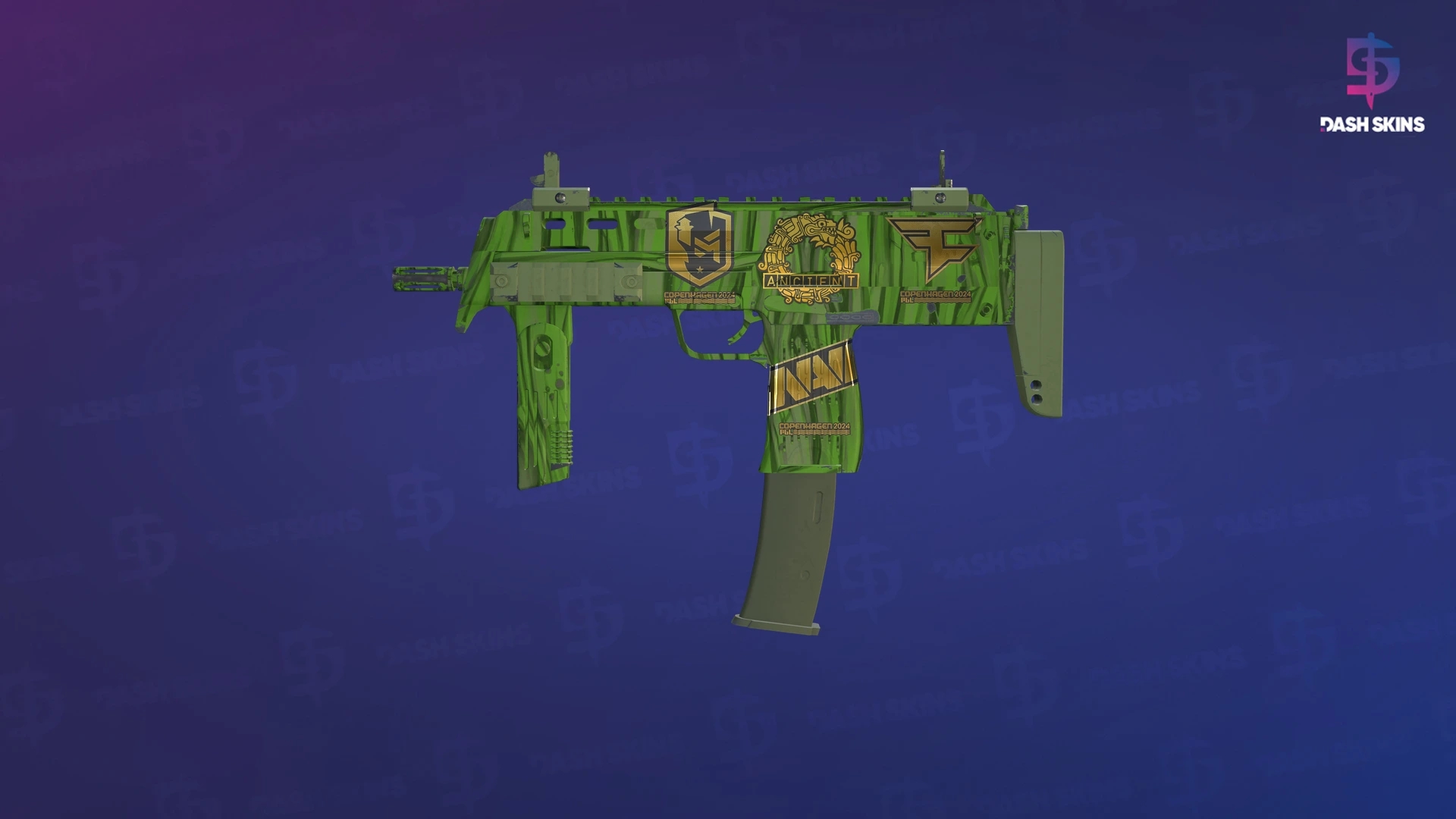 Souvenir MP7 | Tall Grass (Minimal Wear) Screenshot Playside