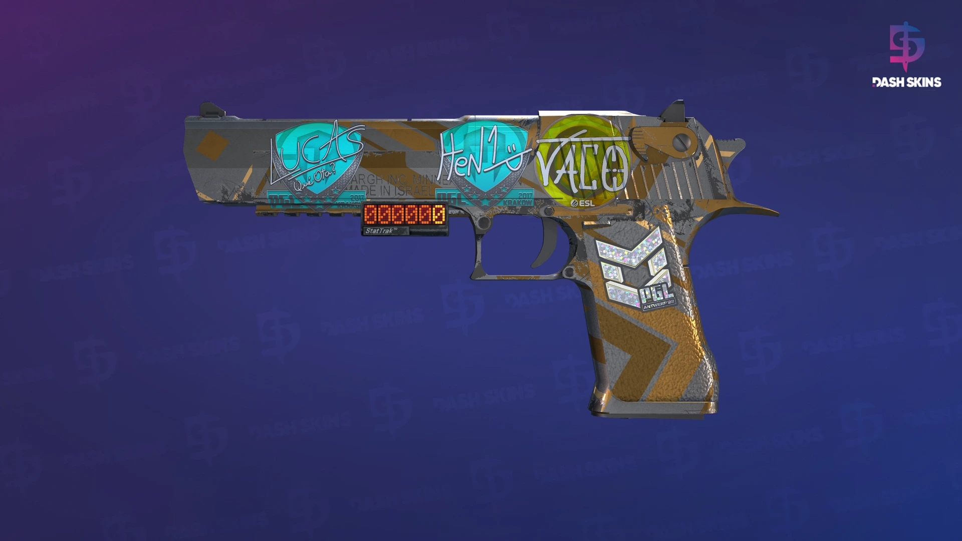 StatTrak™ Desert Eagle | Bronze Deco (Field-Tested) Screenshot Playside