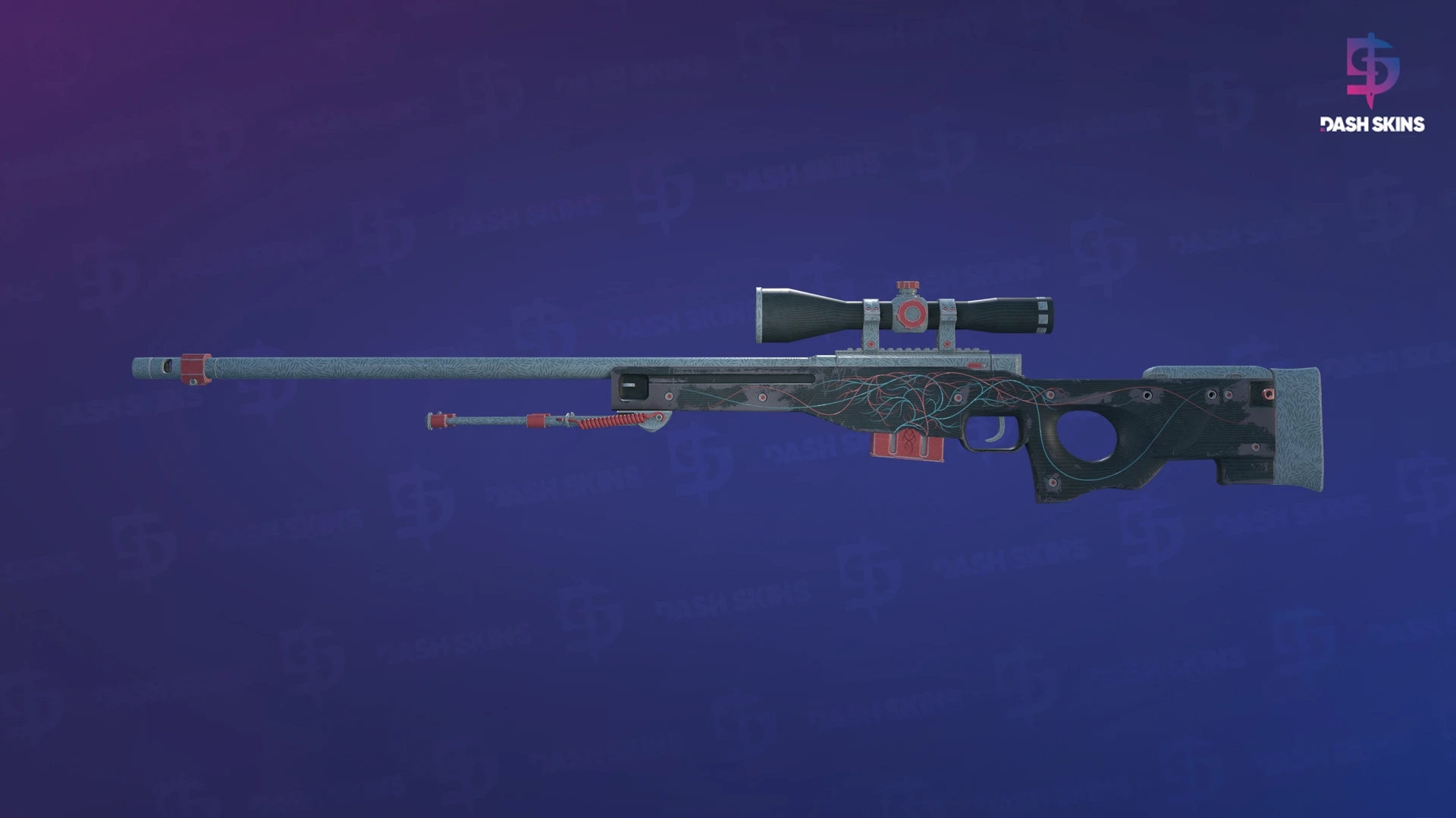 AWP | Capillary (Field-Tested) Screenshot Playside