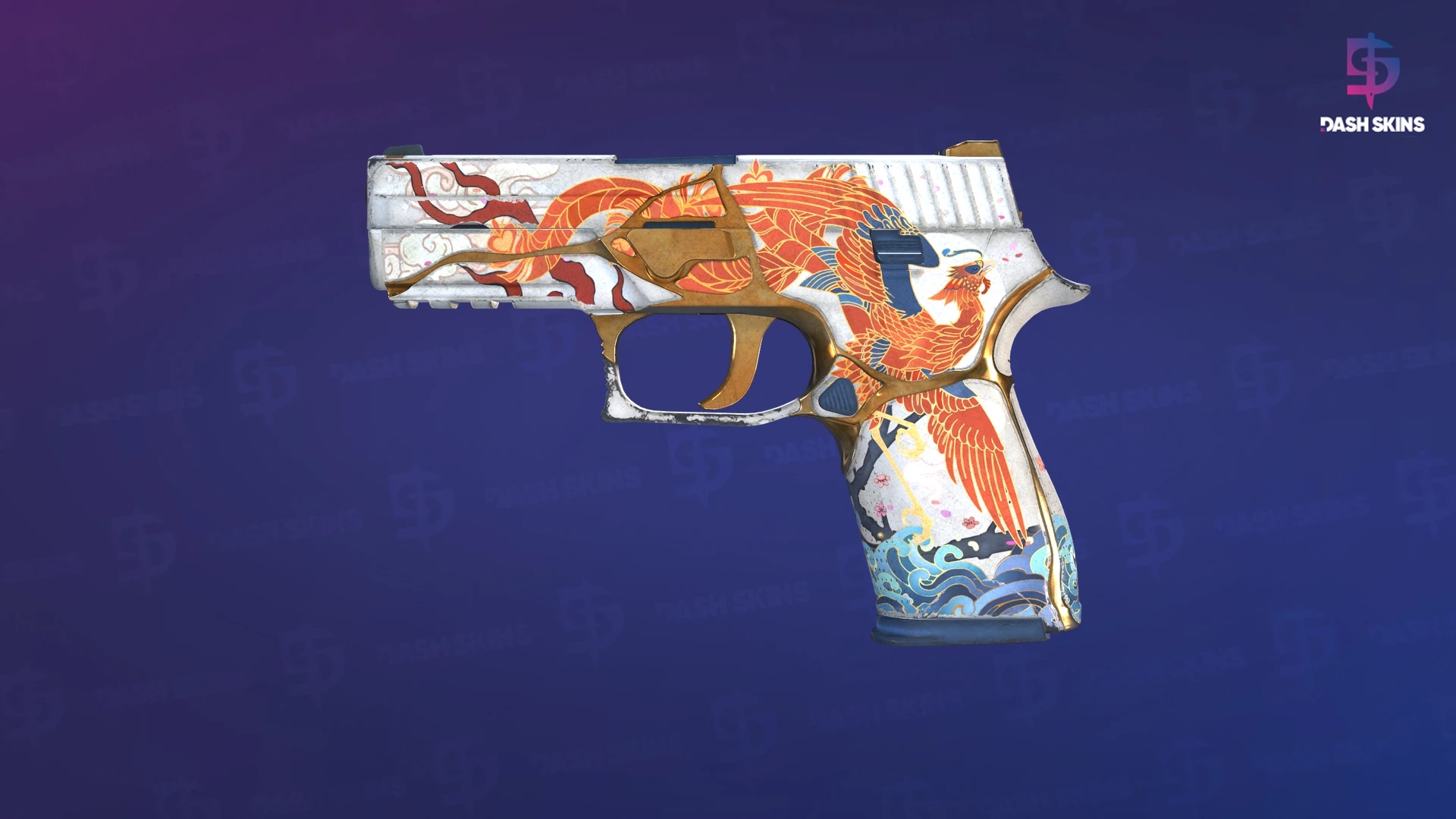 P250 | Kintsugi (Field-Tested) Screenshot Playside