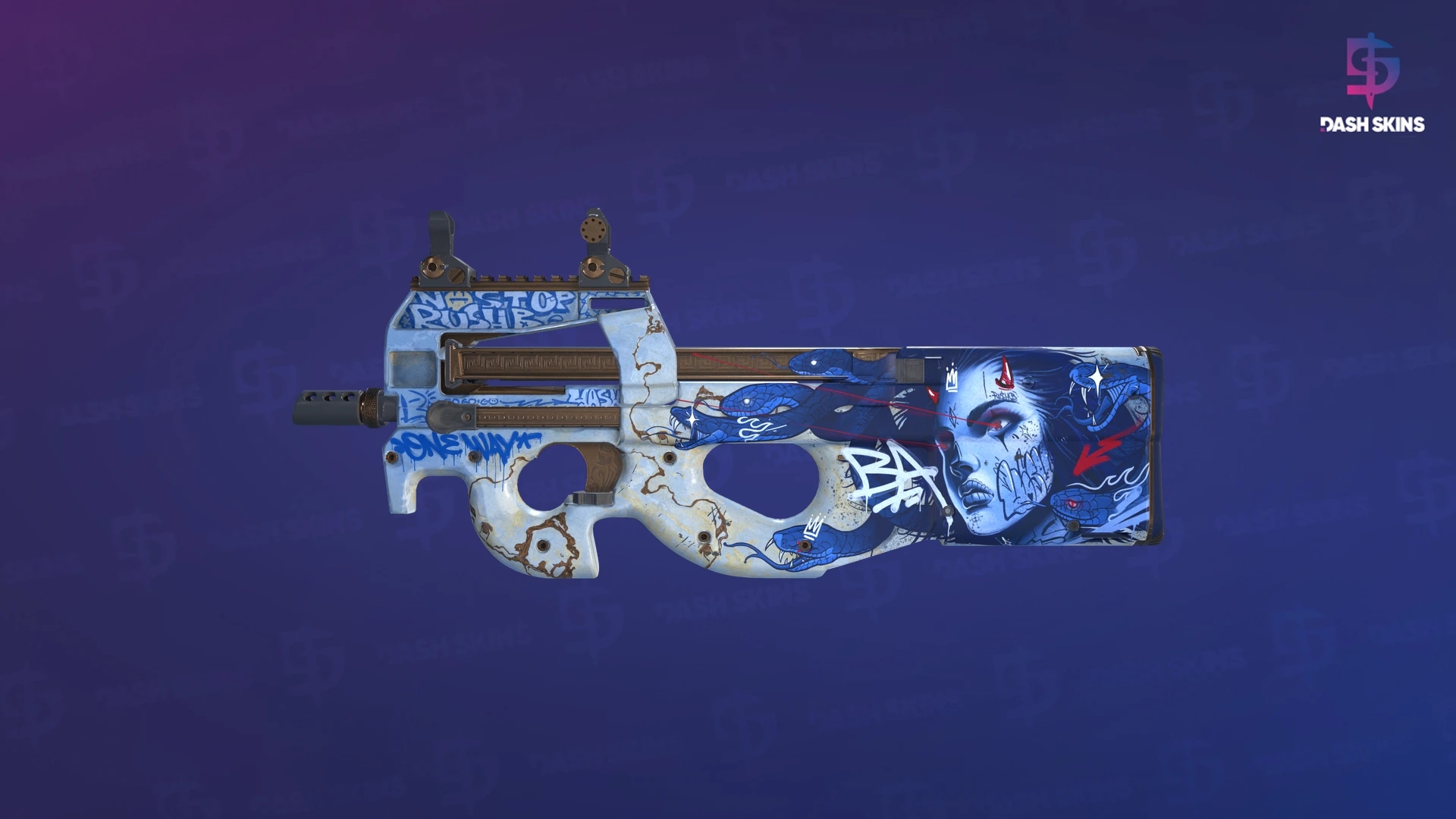 P90 | Deathgaze (Field-Tested) Screenshot Playside