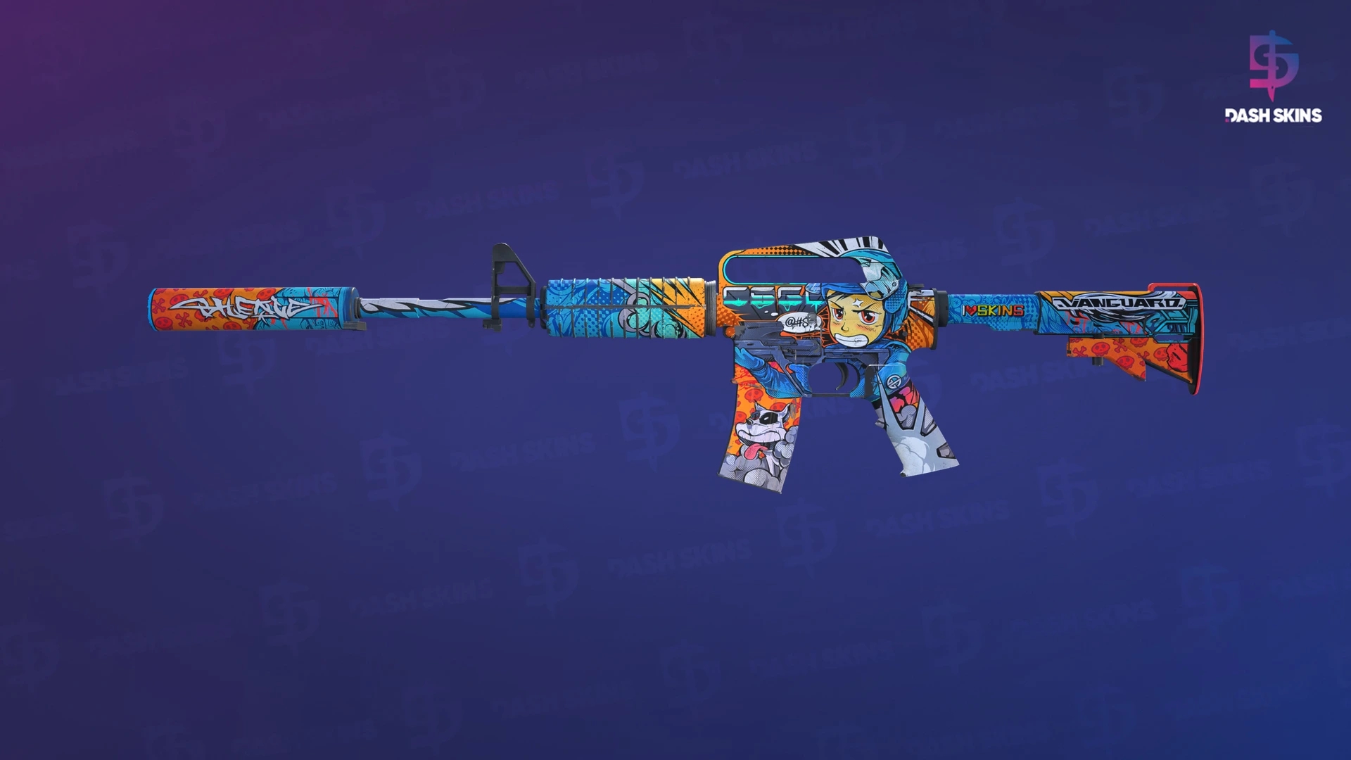 M4A1-S | Player Two (Field-Tested) Screenshot Playside
