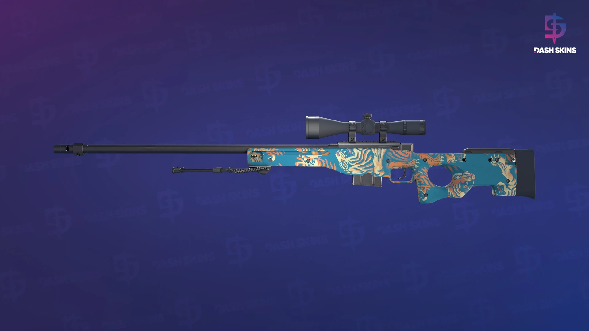 AWP | Silk Tiger (Factory New) Screenshot Playside