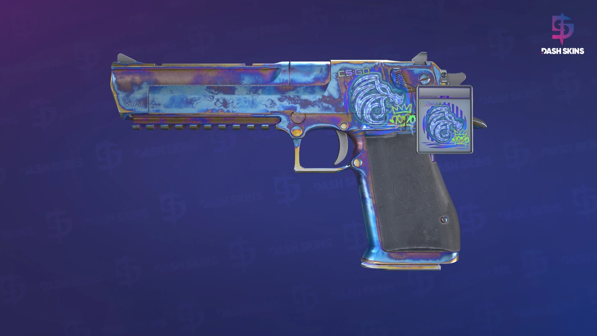 Desert Eagle | Heat Treated (Minimal Wear) Screenshot Playside