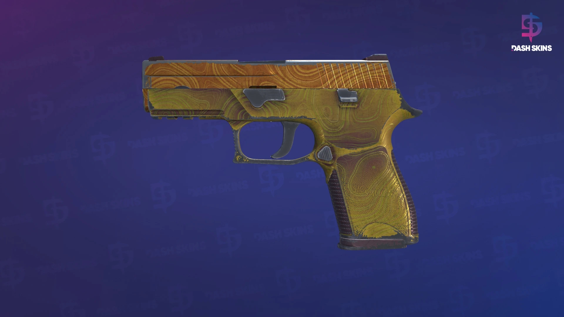 P250 | Sedimentary (Well-Worn) Screenshot Playside