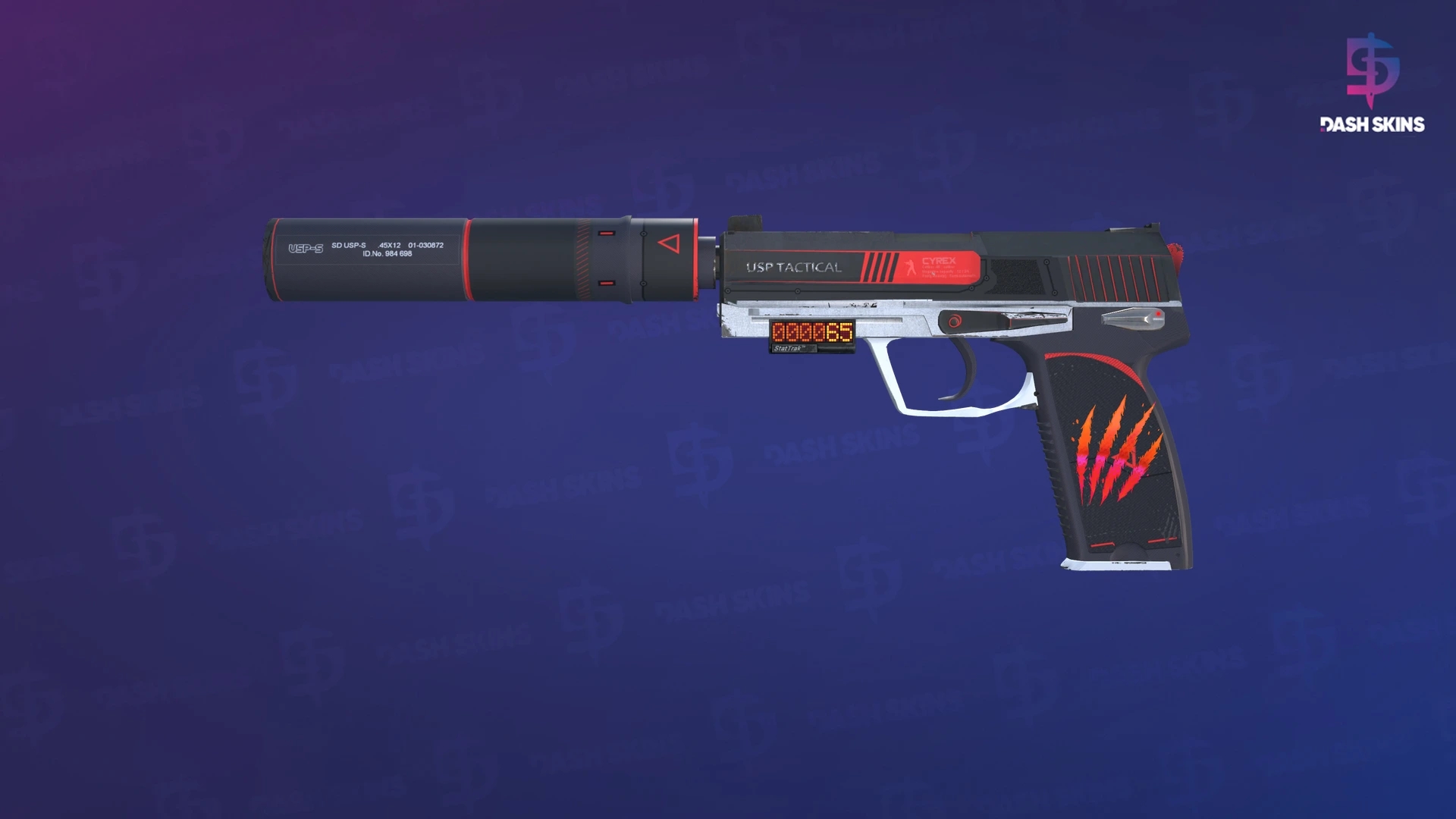 StatTrak™ USP-S | Cyrex (Factory New) Screenshot Playside