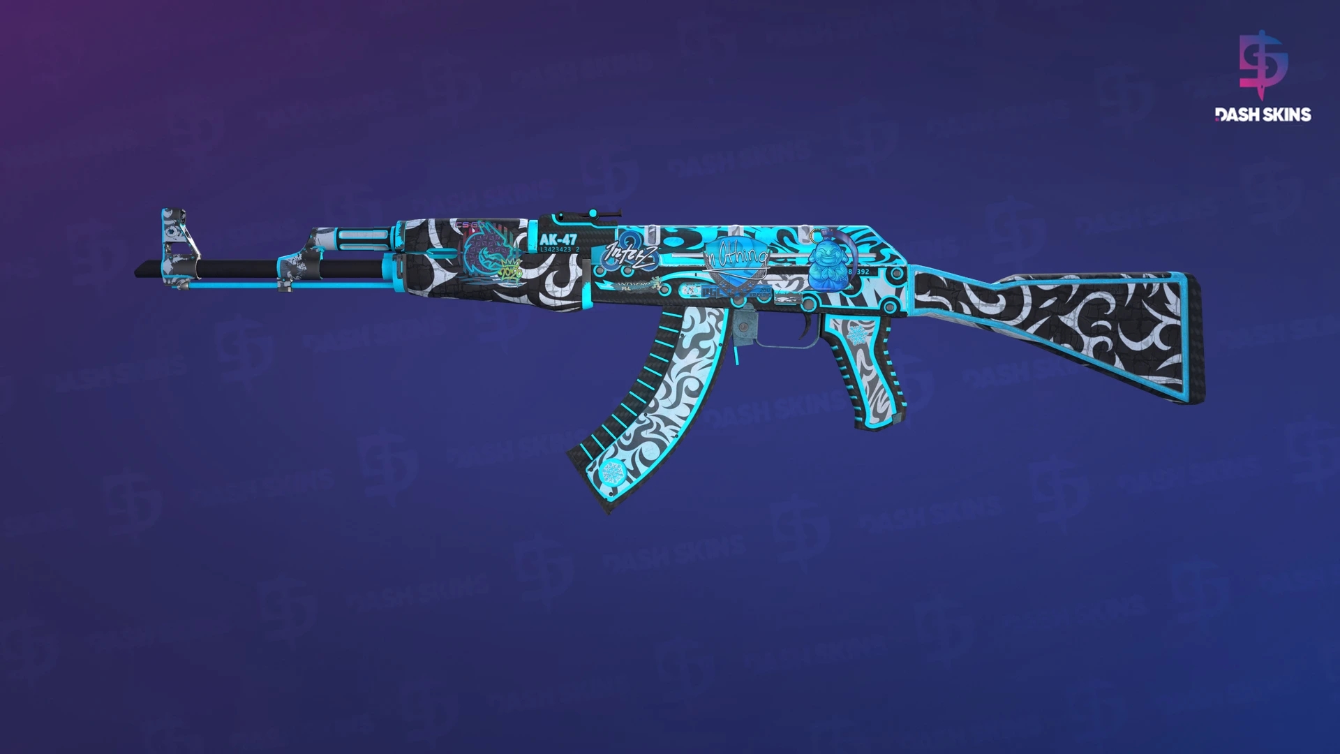 AK-47 | Frontside Misty (Field-Tested) Screenshot Playside
