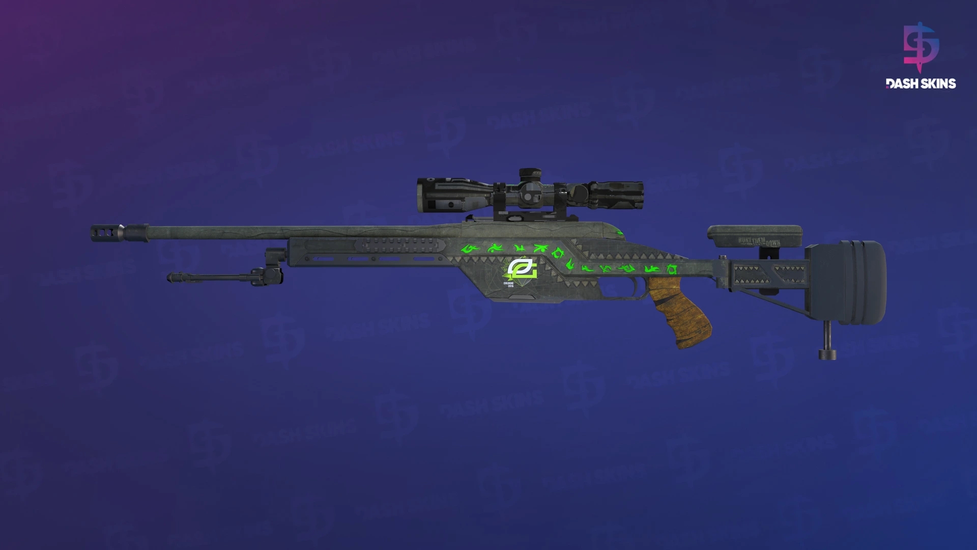 SSG 08 | Necropos (Field-Tested) Screenshot Playside