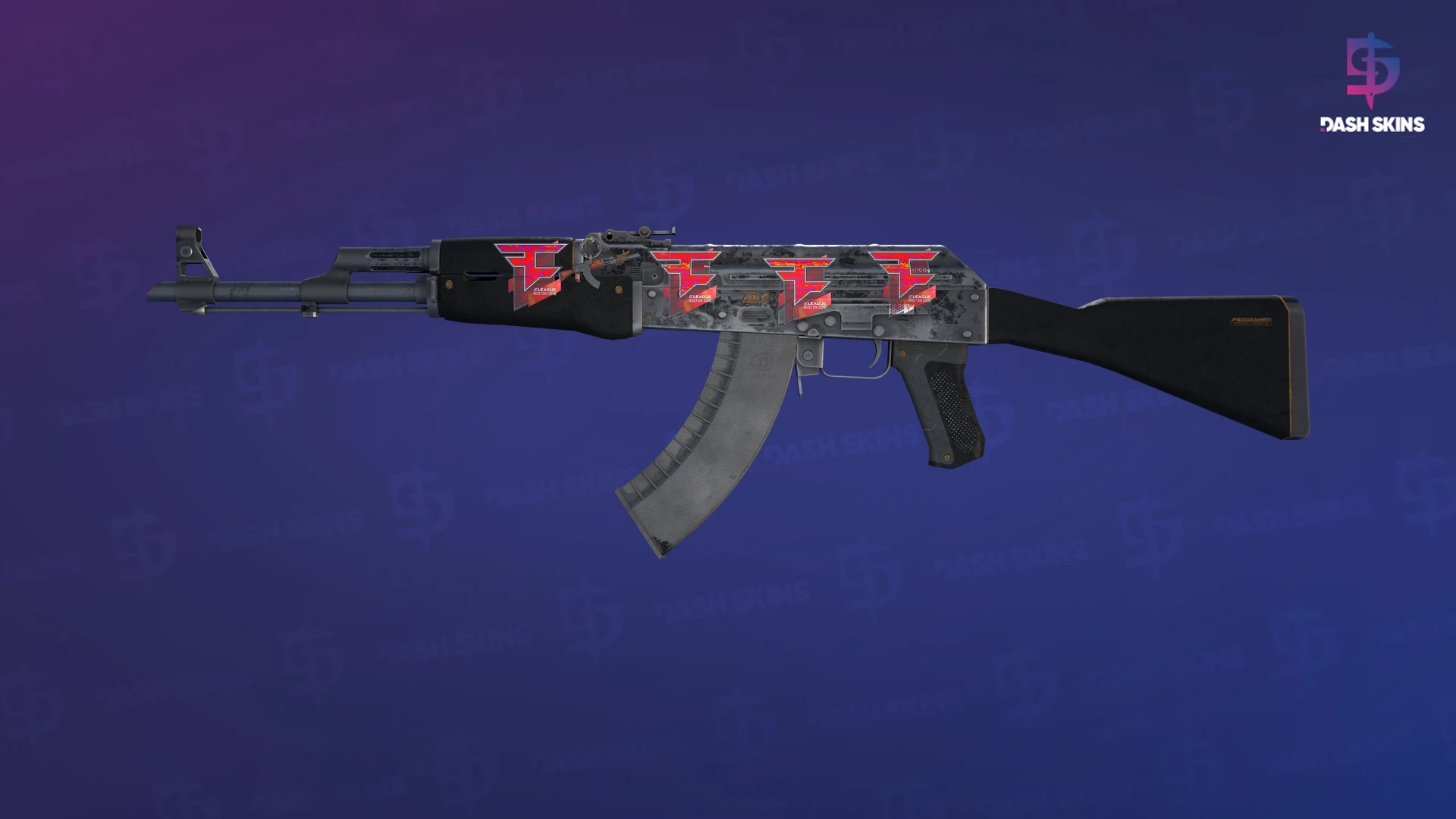 AK-47 | Elite Build (Battle-Scarred) Screenshot Playside