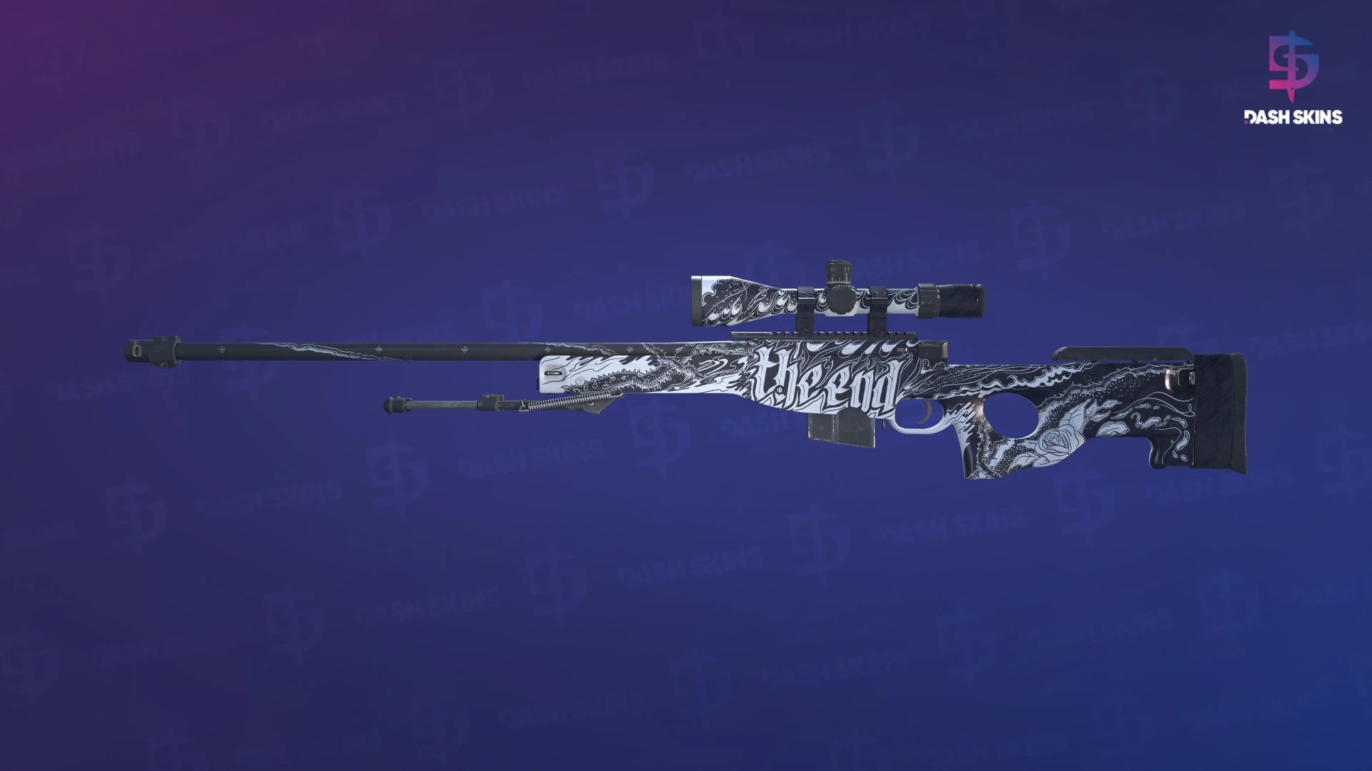 AWP | The End (Minimal Wear) Screenshot Playside