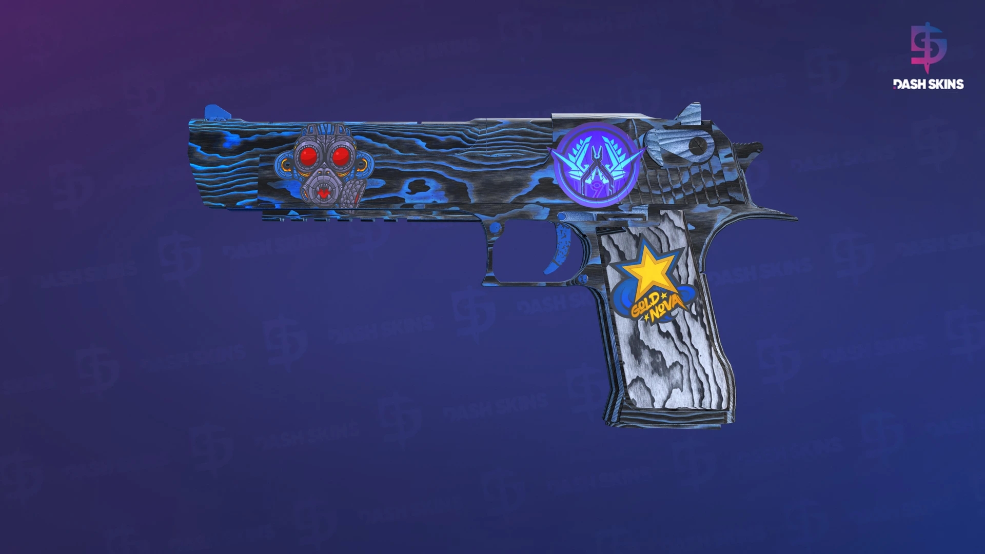 Desert Eagle | Blue Ply (Minimal Wear) Screenshot Playside