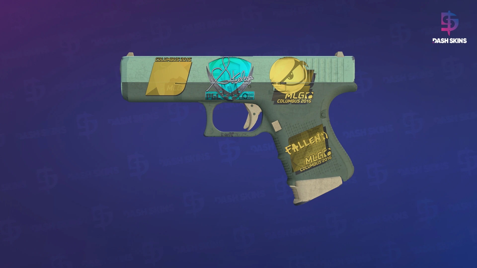 Souvenir Glock-18 | Groundwater (Field-Tested) Screenshot Playside