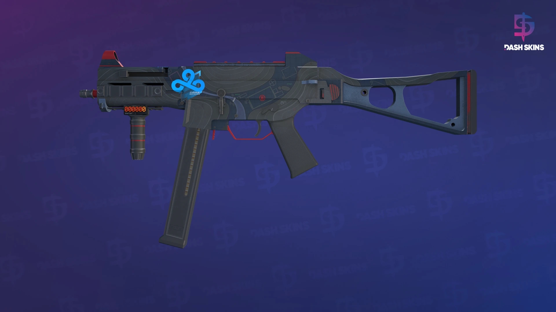 StatTrak™ UMP-45 | Briefing (Well-Worn) Screenshot Playside