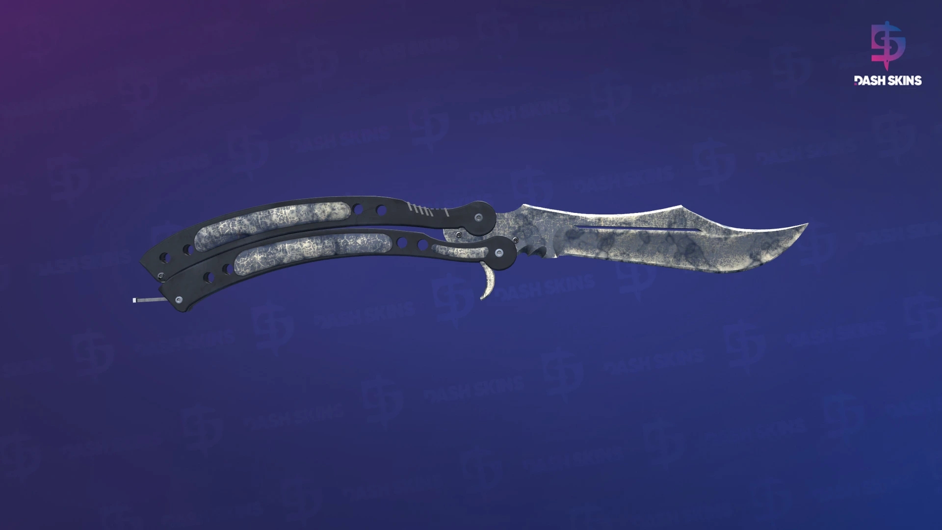 ★ Butterfly Knife | Stained (Battle-Scarred) Screenshot Playside