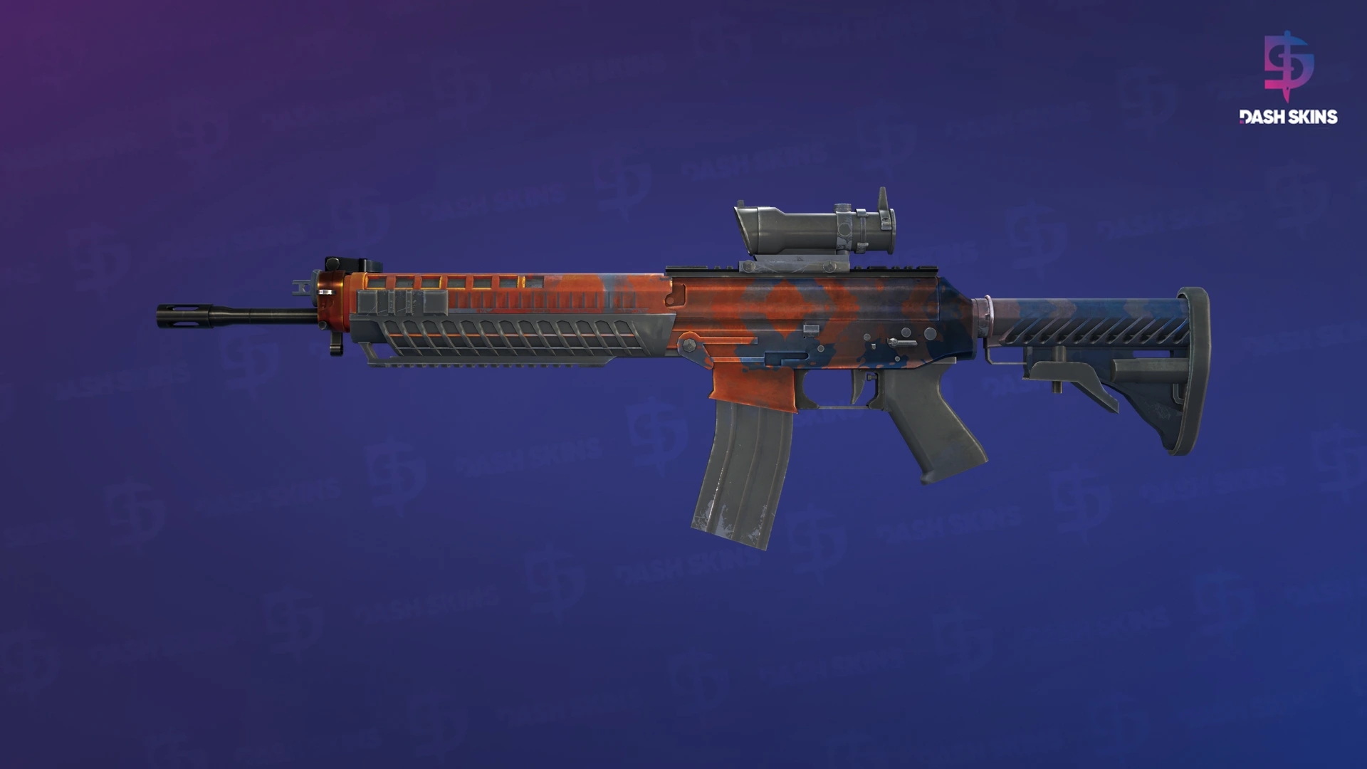 SG 553 | Danger Close (Field-Tested) Screenshot Playside