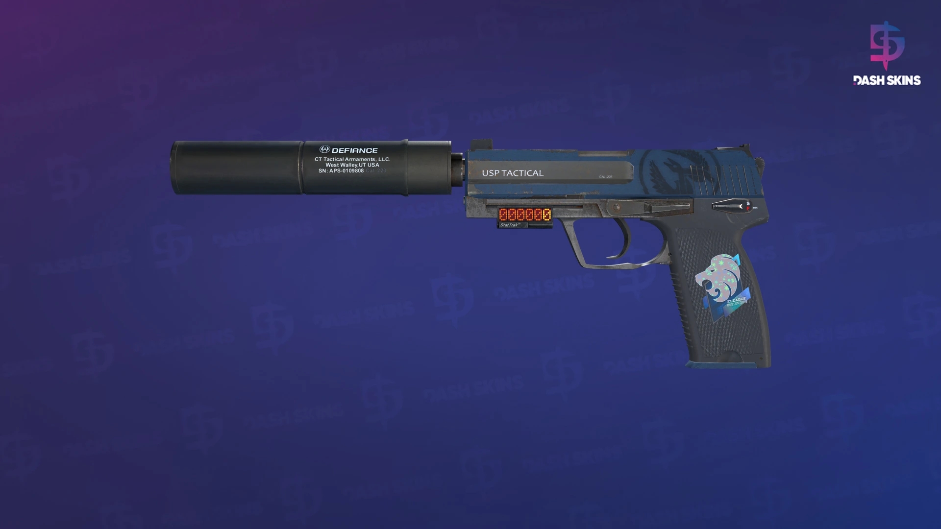StatTrak™ USP-S | Guardian (Field-Tested) Screenshot Playside