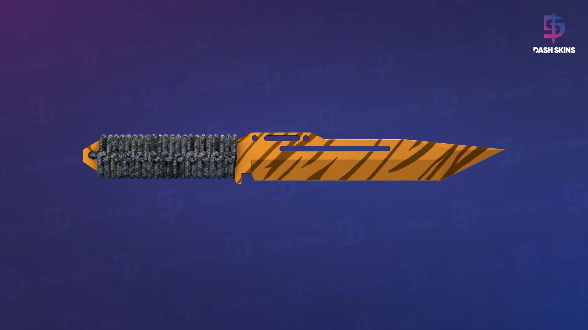 ★ Paracord Knife | Tiger Tooth (Factory New) Screenshot Playside