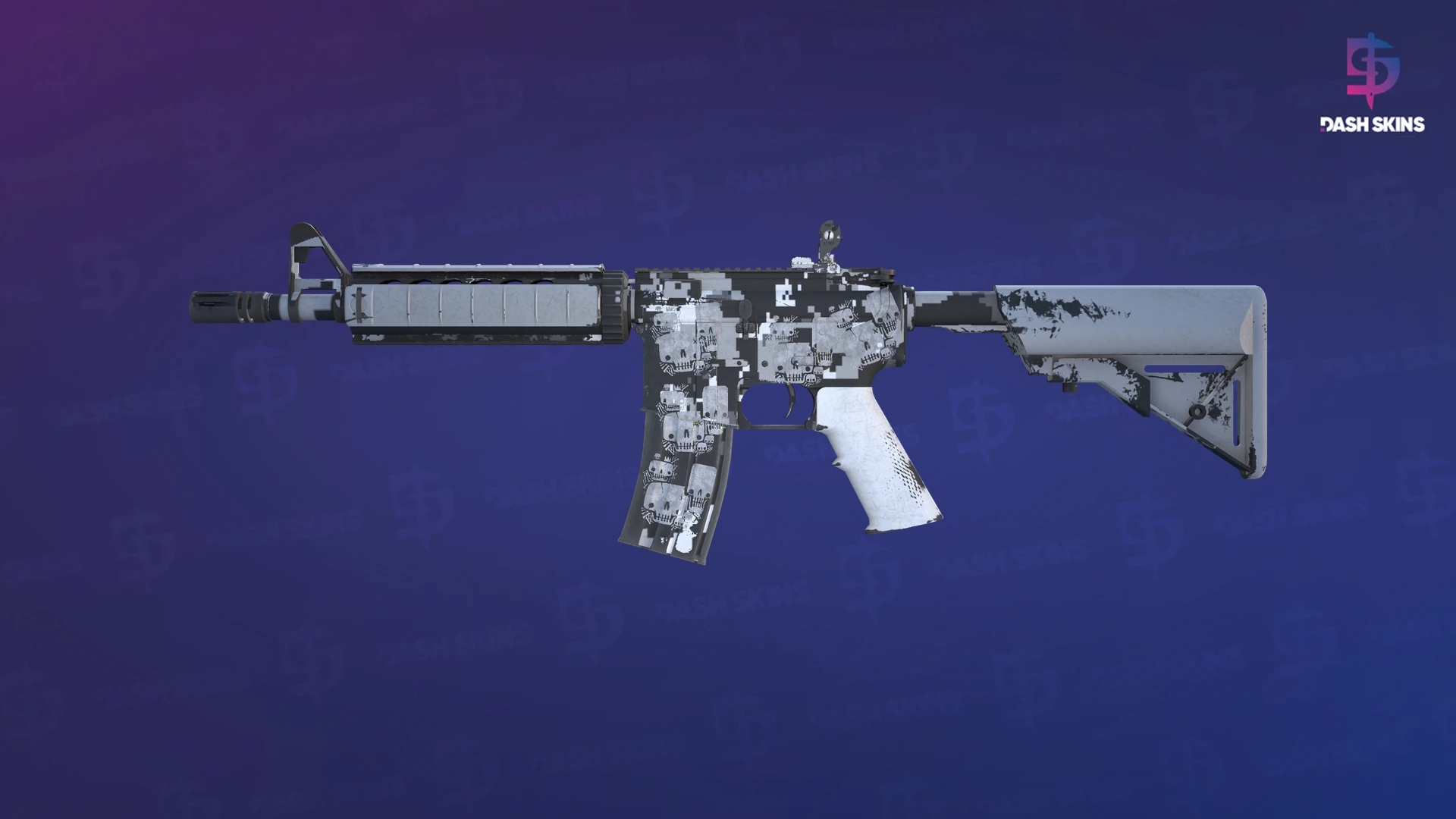 M4A4 | Urban DDPAT (Minimal Wear) Screenshot Playside