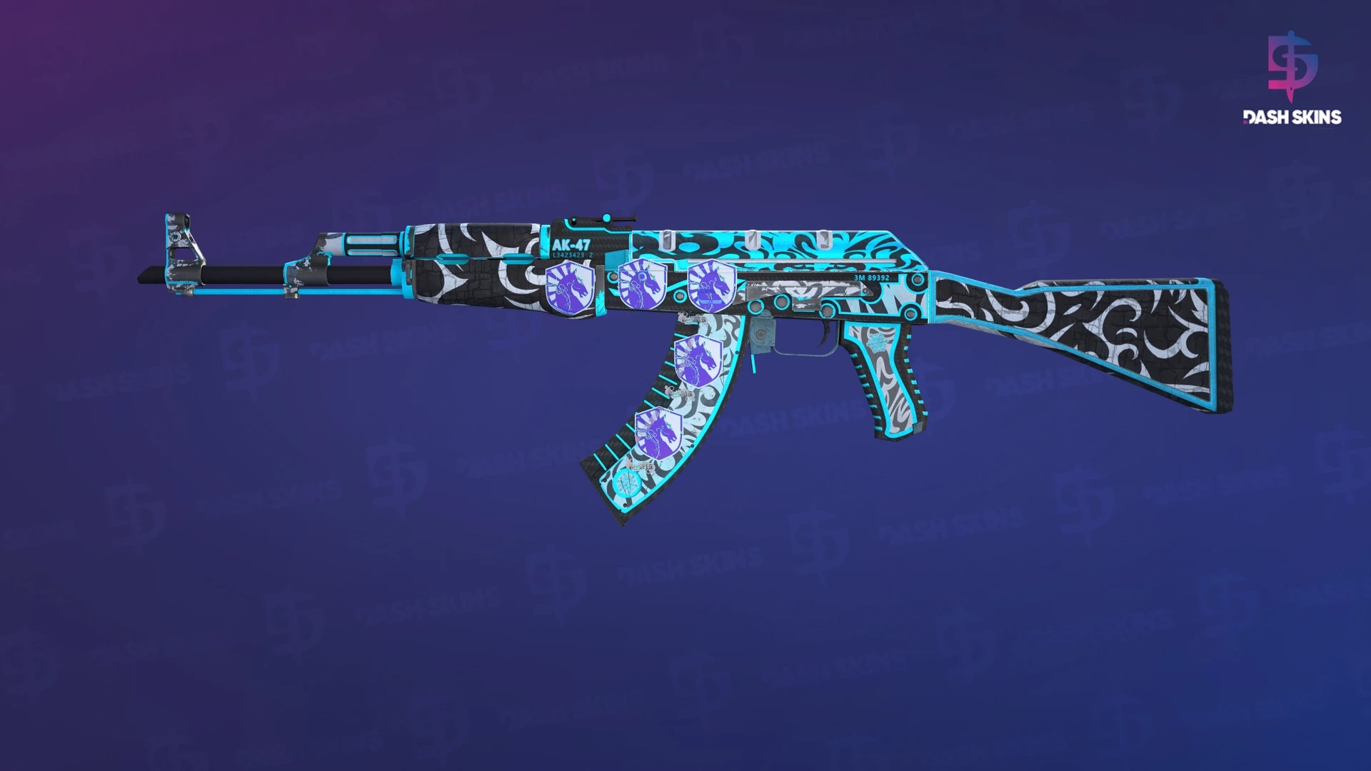 AK-47 | Frontside Misty (Field-Tested) Screenshot Playside