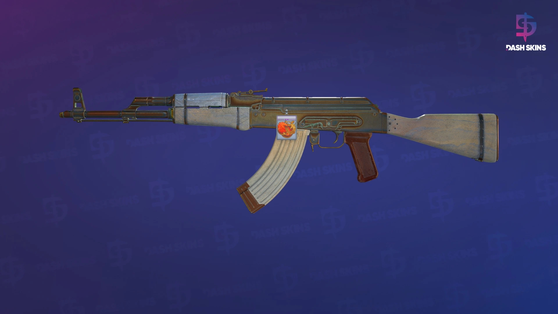 AK-47 | Aphrodite (Well-Worn) Screenshot Playside