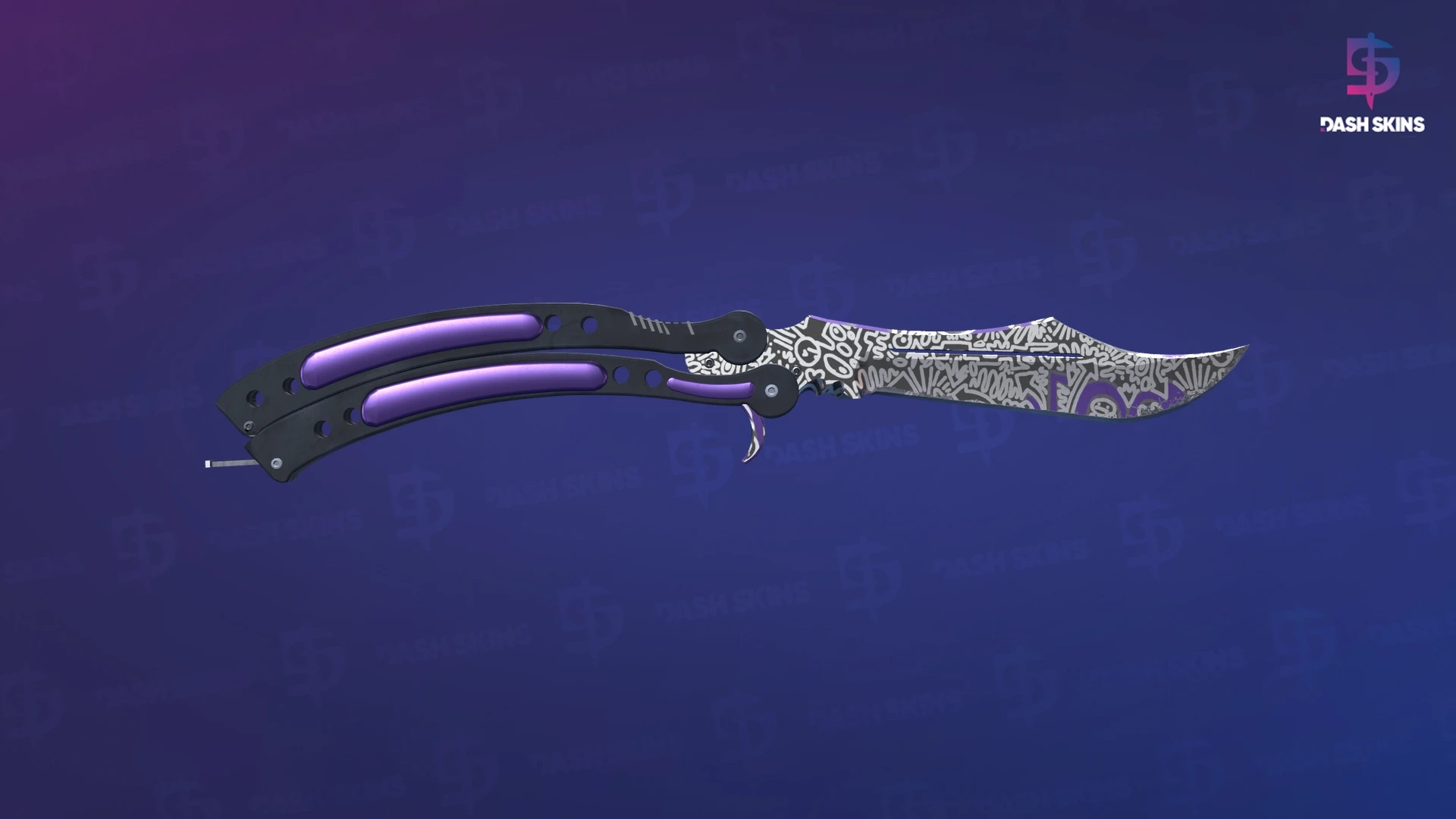 ★ Butterfly Knife | Freehand (Field-Tested) Screenshot Playside
